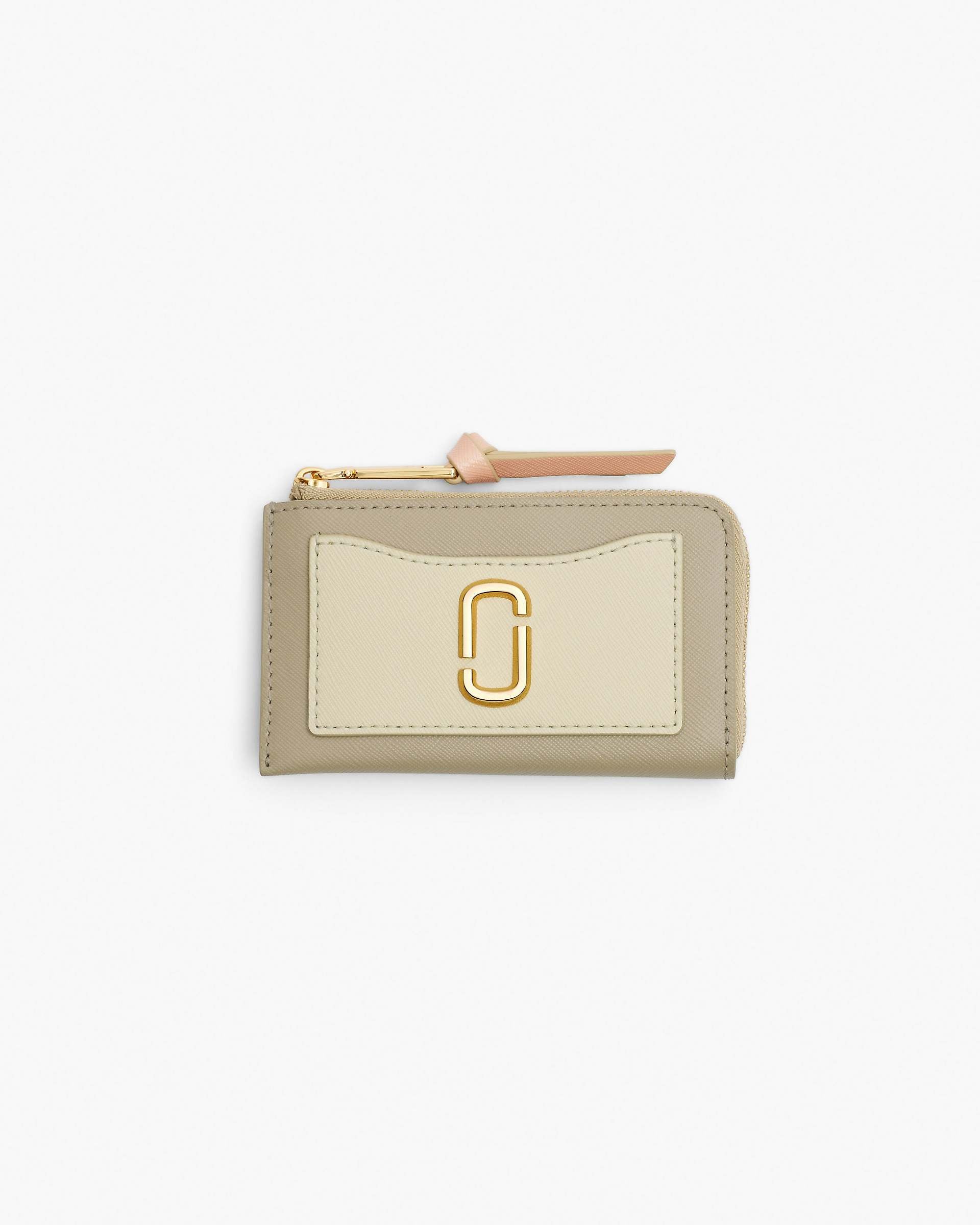Marc Jacobs Marc Jacobs The Utility Snapshot Top Zip Multi Wallet Khaki Multi Khaki Multi