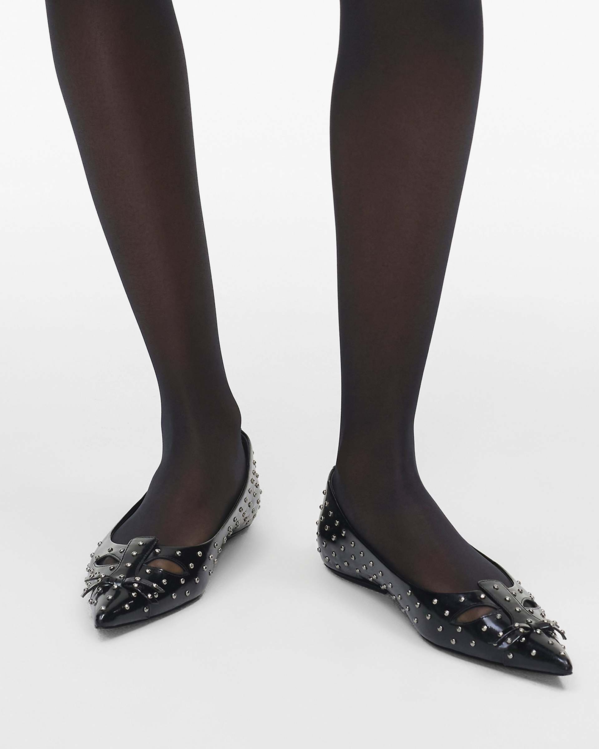 Marc Jacobs Marc Jacobs The Glam Studs Kat Ballerina Black Black