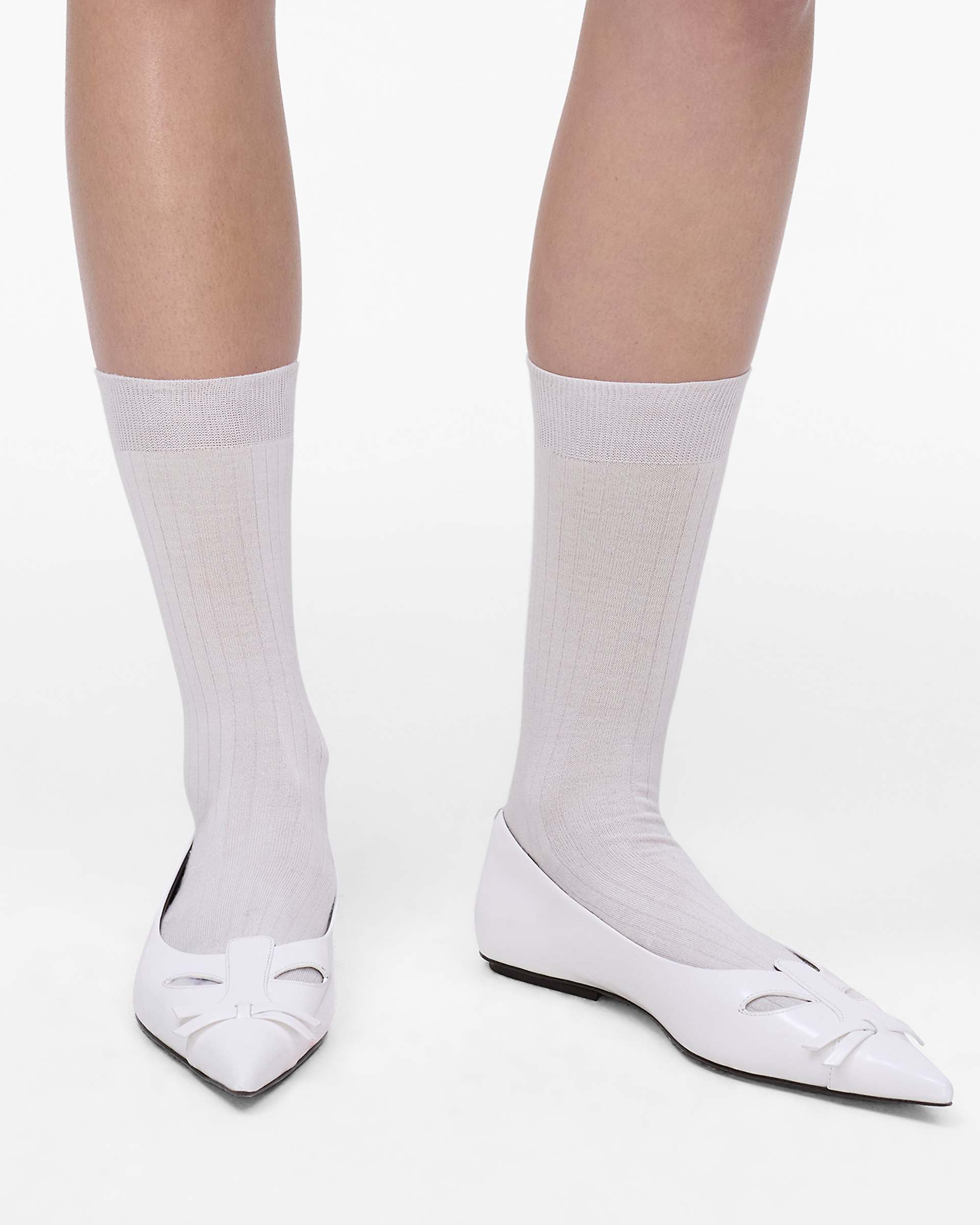 Marc Jacobs Marc Jacobs The Kat Ballerina Bright White Bright White