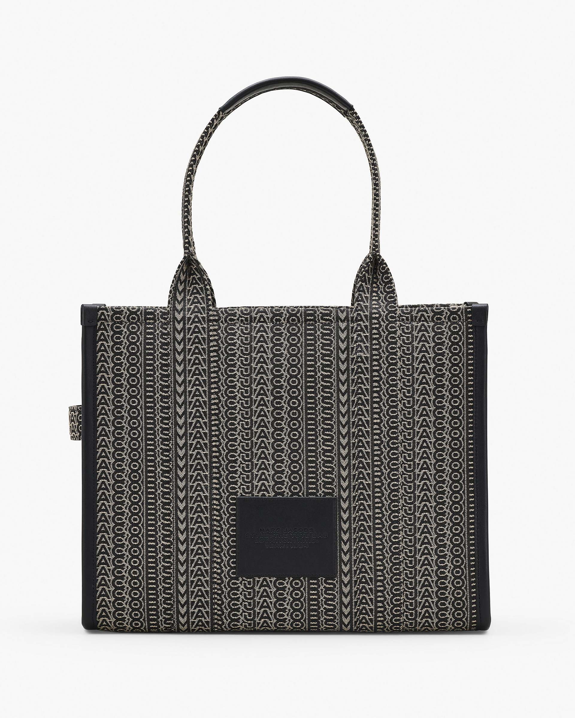 Marc Jacobs Marc Jacobs The Monogram Jacquard Large Tote Bag Beige Multi Beige Multi