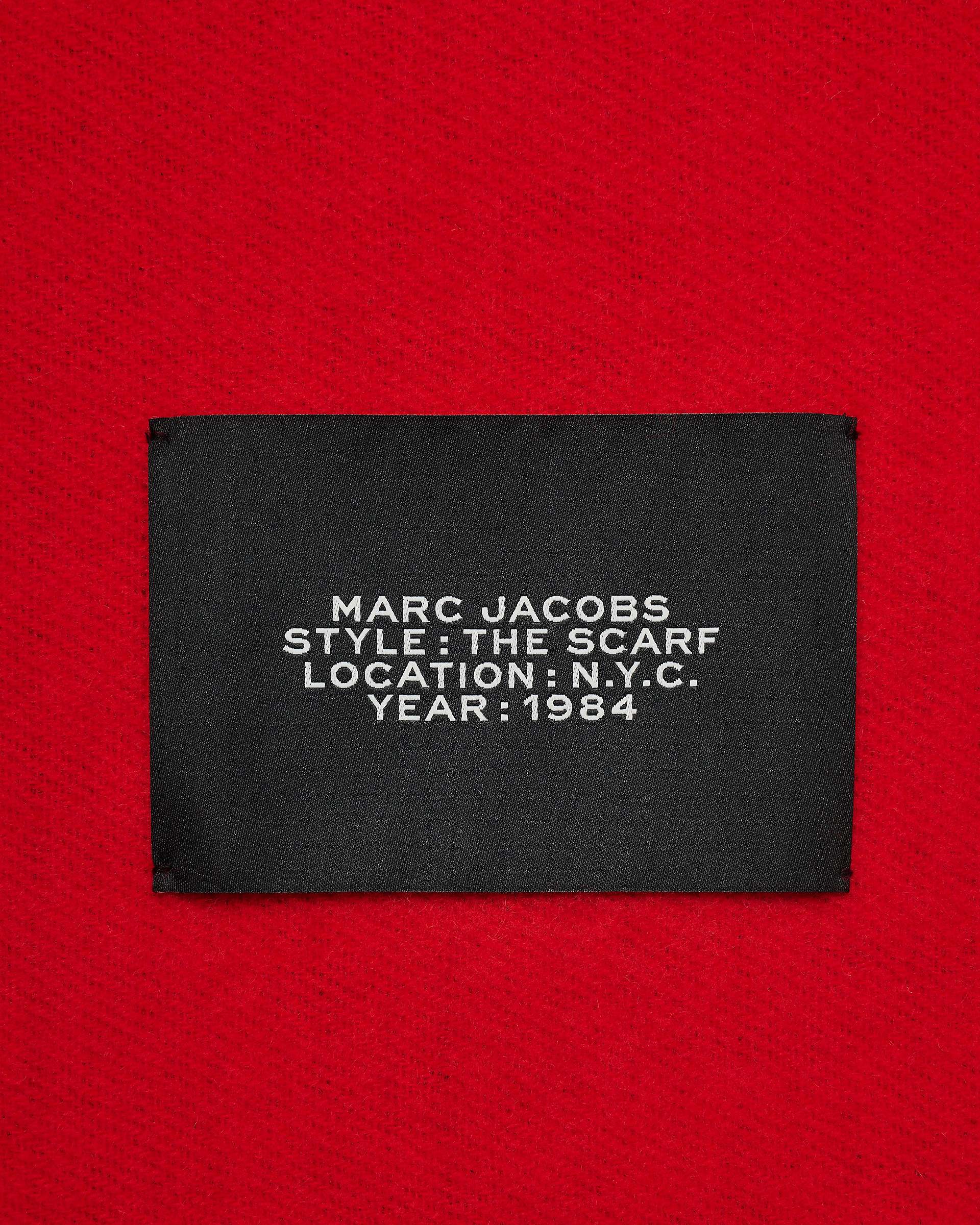 Marc Jacobs Marc Jacobs The Scarf Dark Plum Dark Plum