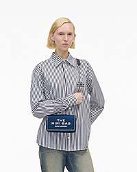 Marc Jacobs The Denim Chain Mini Bag Dark Wash