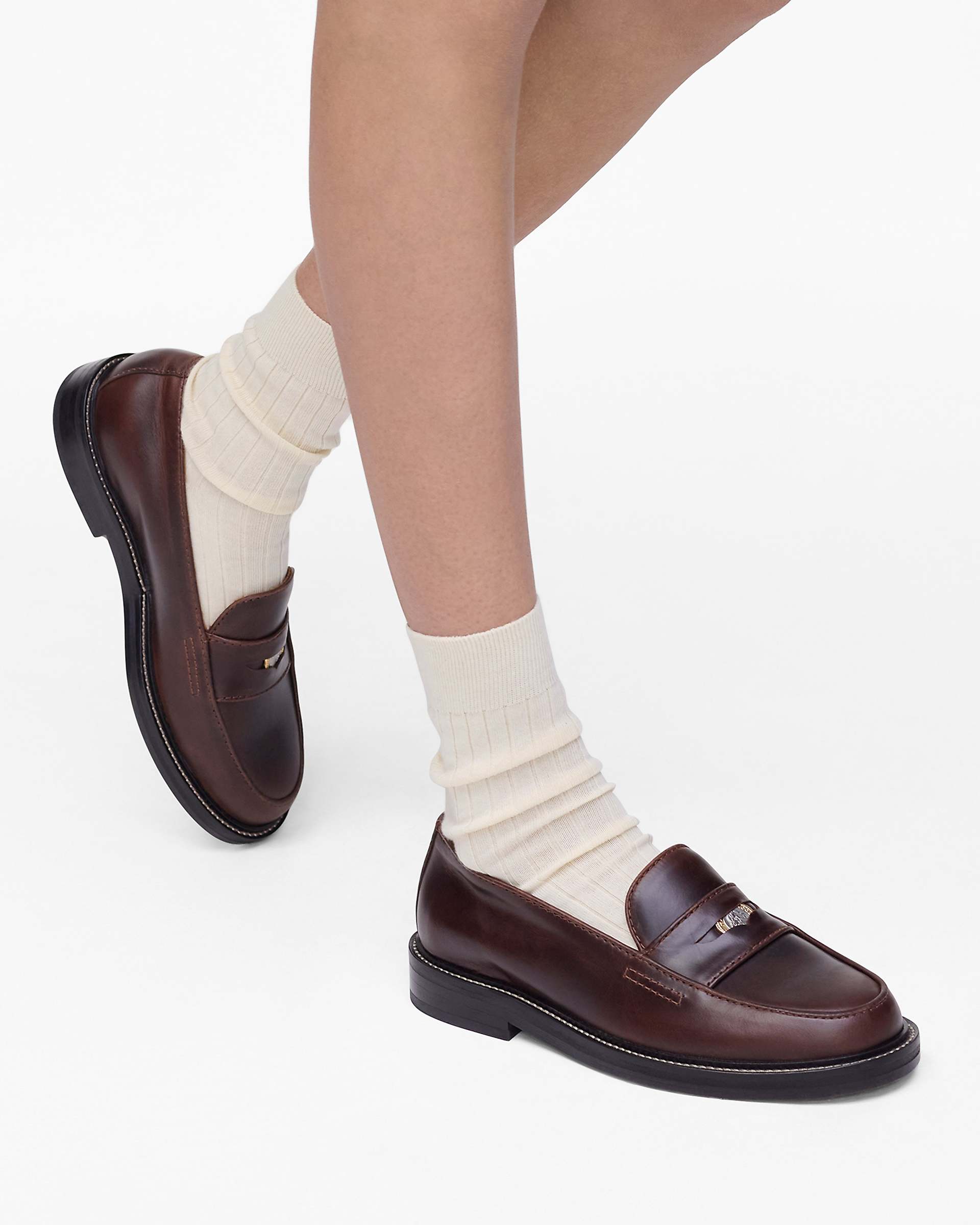 Marc Jacobs Marc Jacobs The A.P.C X Marc Jacobs Penny Loafer Dark Brown Dark Brown