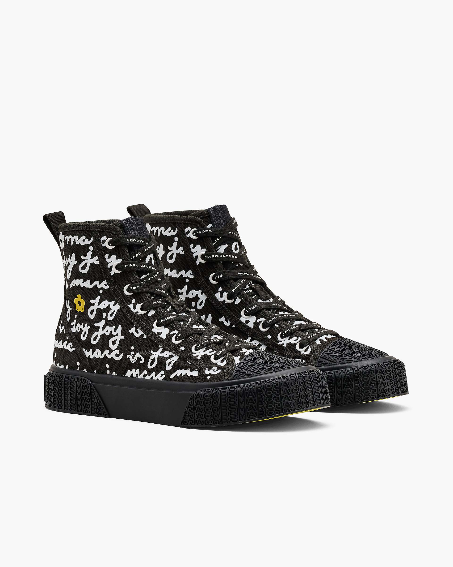 Marc Jacobs Marc Jacobs The Marc Is Joy Canvas Sneaker Black Multi Black Multi