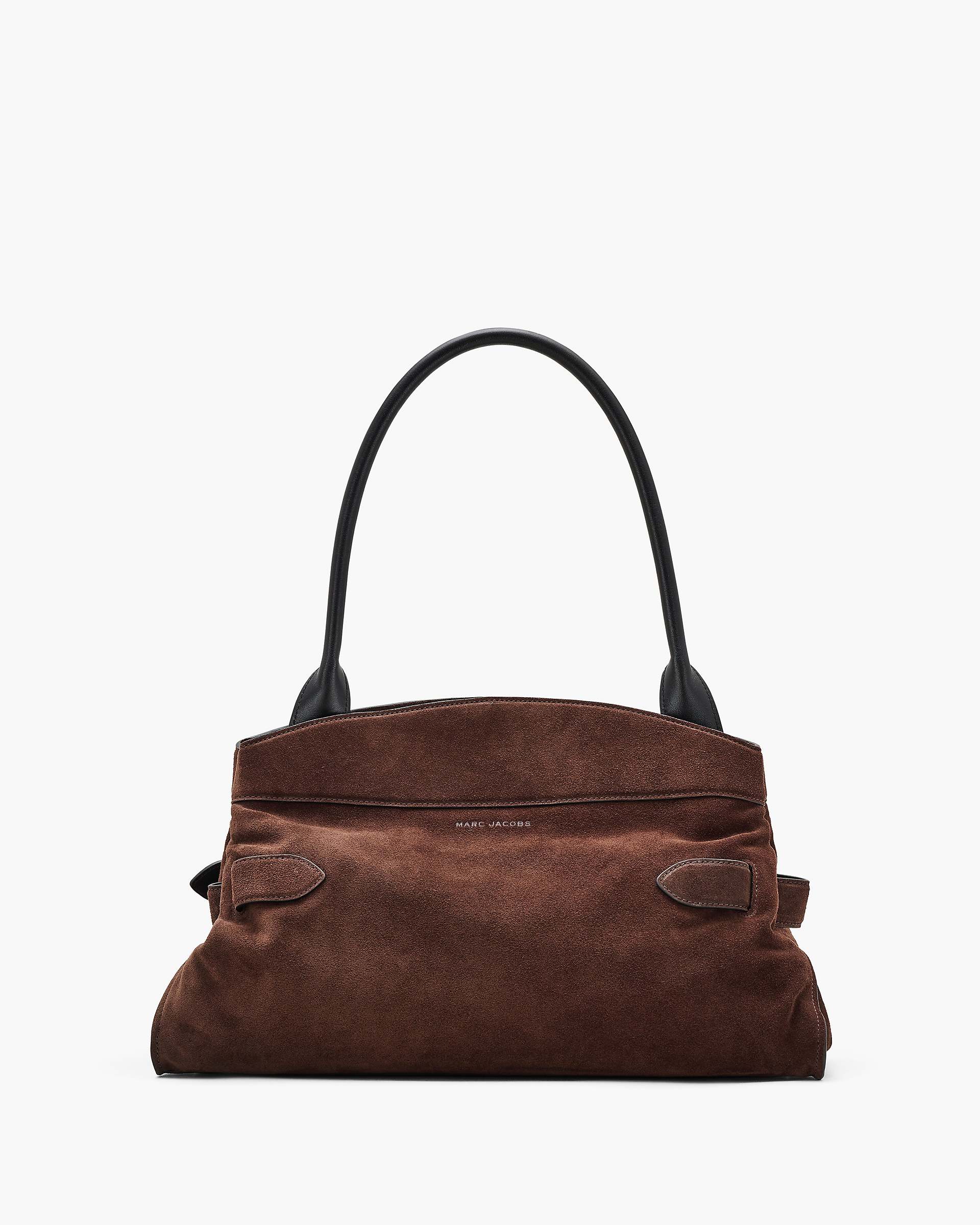 Marc Jacobs Marc Jacobs The Suede Dakota Satchel Dark Brown Dark Brown