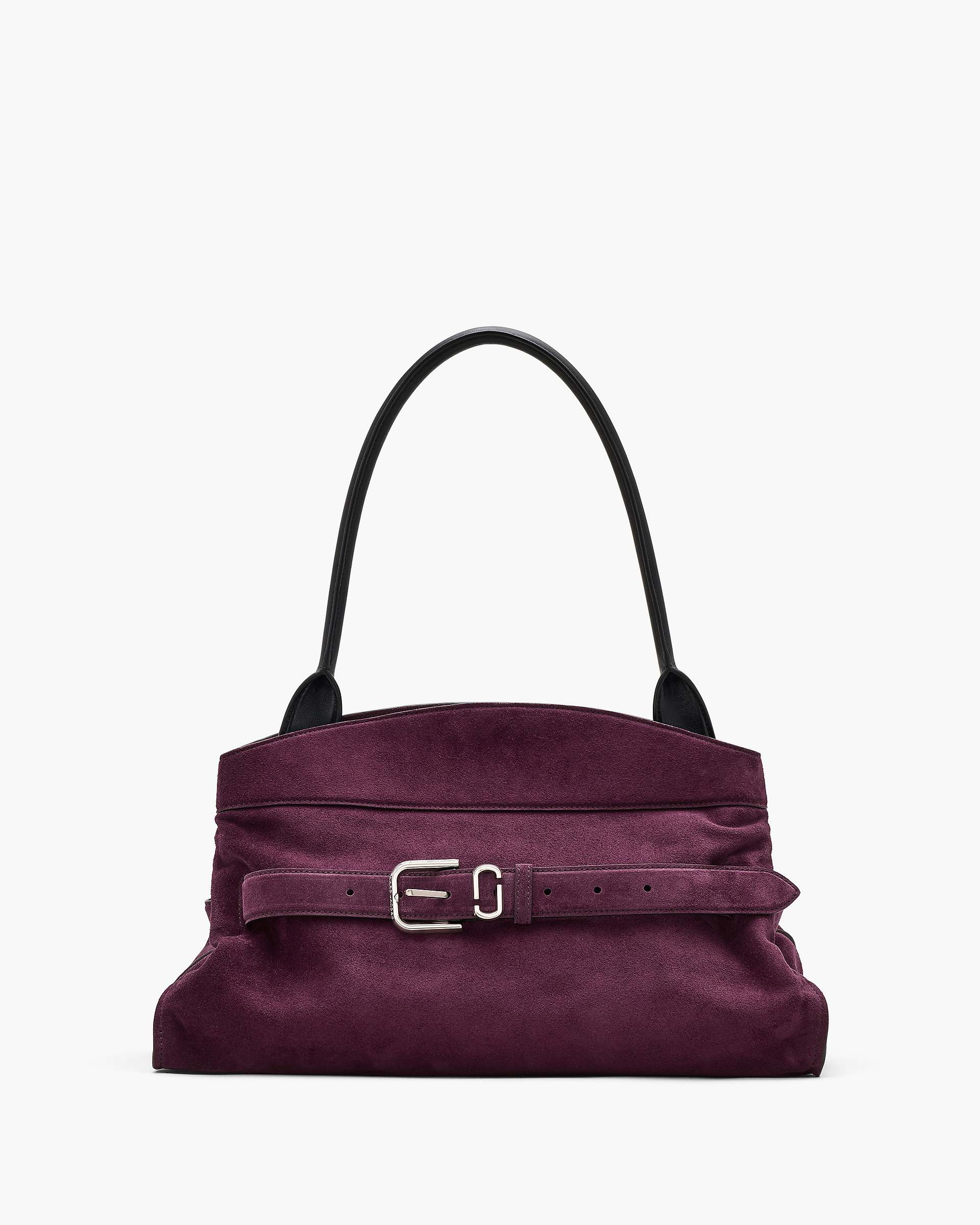 Marc Jacobs Marc Jacobs The Suede Dakota Satchel Dark Plum Dark Plum