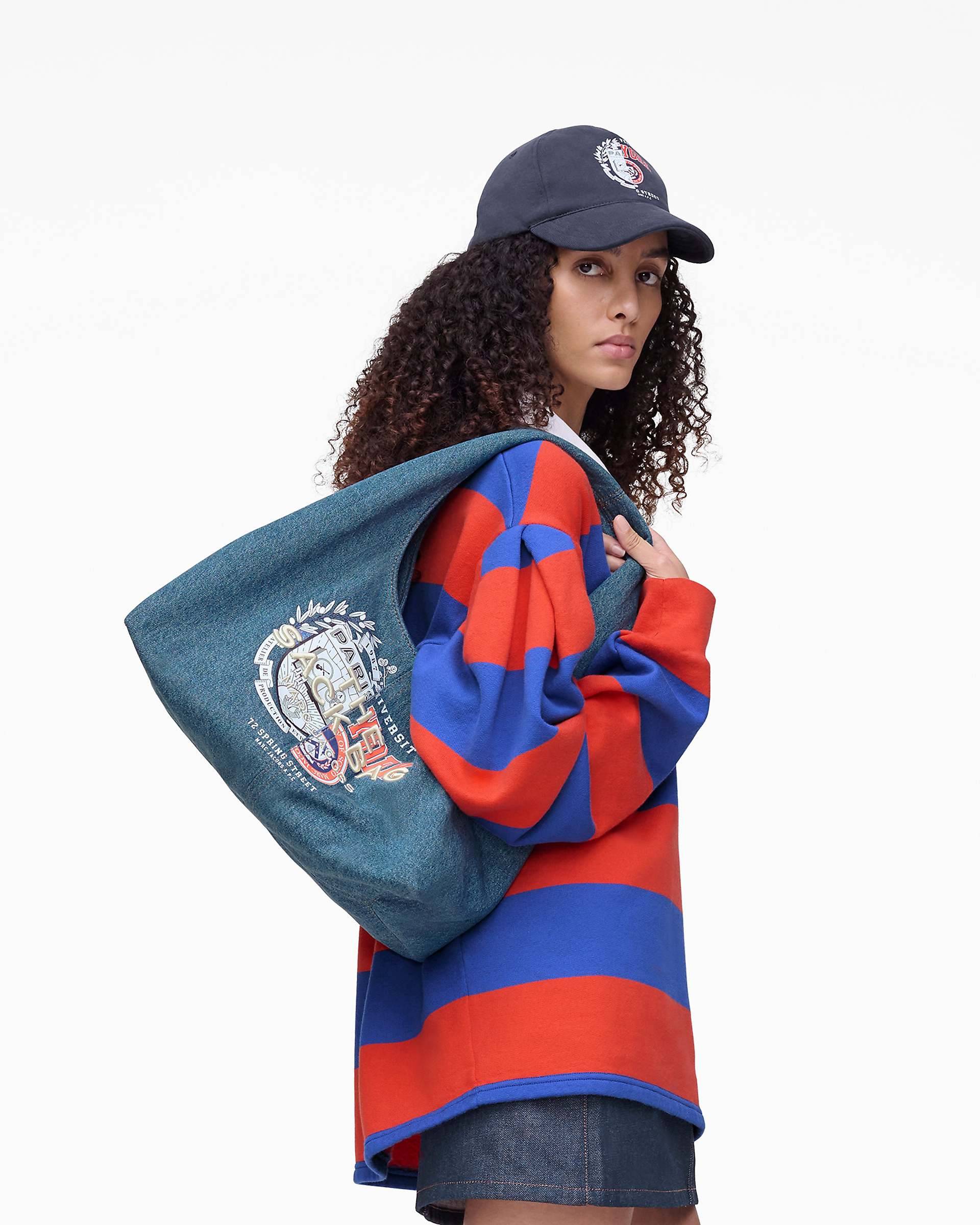 Marc Jacobs Marc Jacobs The A.P.C. X Marc Jacobs Denim Sack Bag Washed Indigo Washed Indigo