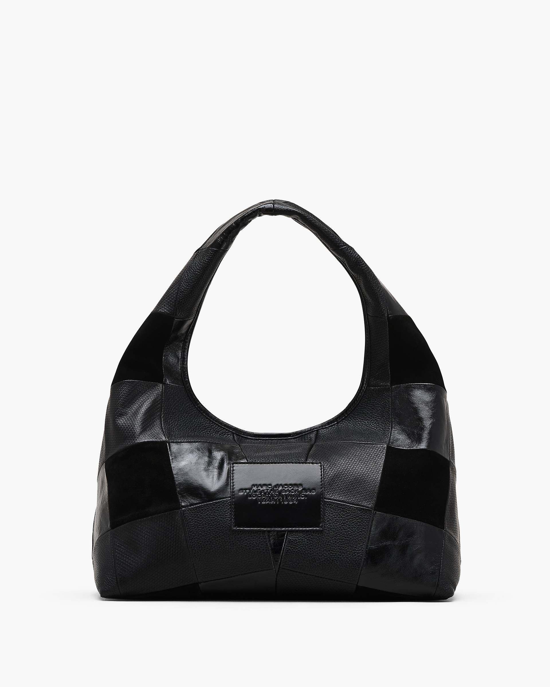 Marc Jacobs Marc Jacobs The Suede Patchwork Sack Bag Black Multi Black Multi