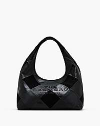 Marc Jacobs The Suede Patchwork Sack Bag Black Multi