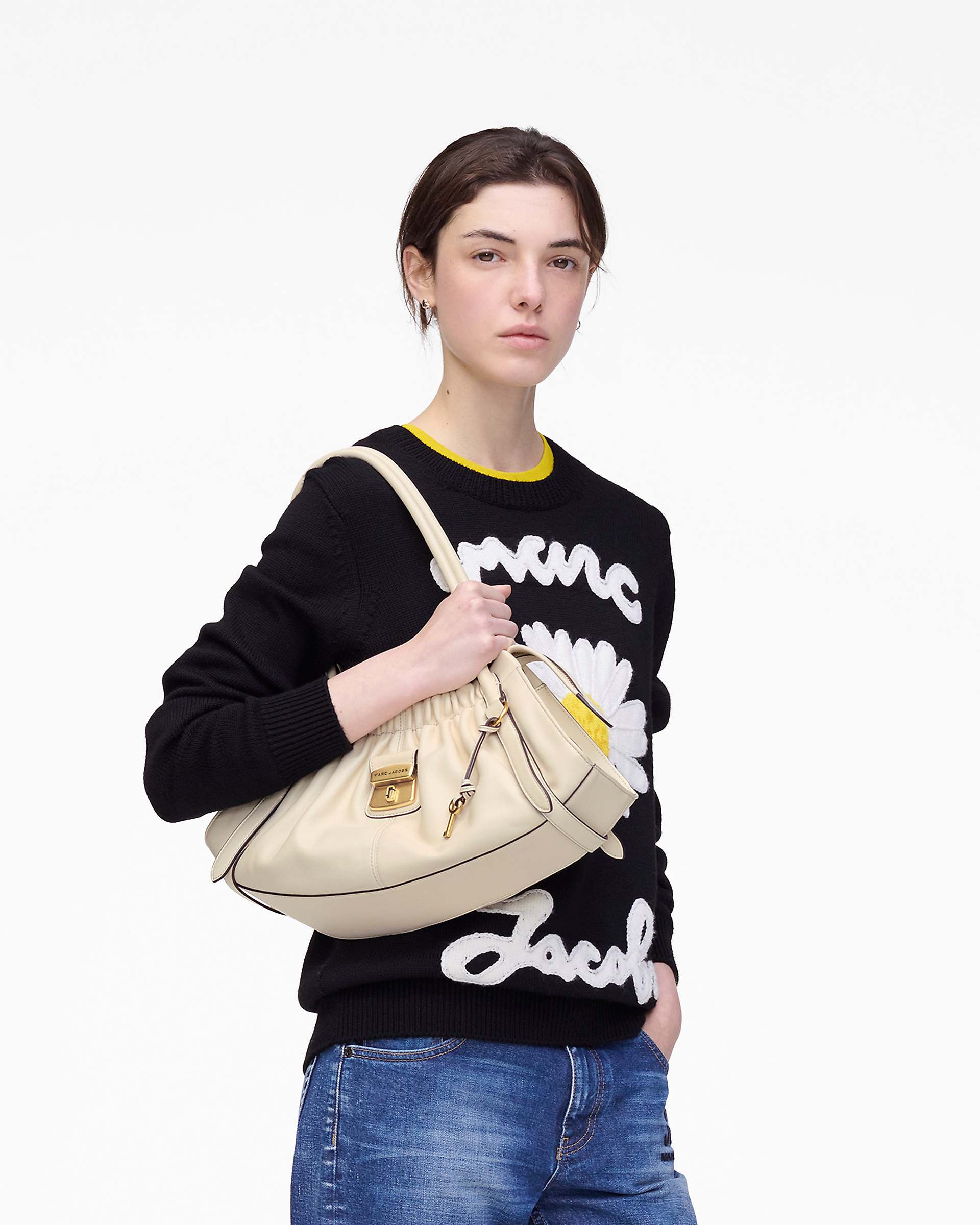 Marc Jacobs Marc Jacobs The Cristina Satchel Ivory Ivory