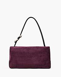 Marc Jacobs The Suede Large Dual Dark Plum