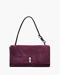 Marc Jacobs The Suede Large Dual Dark Plum