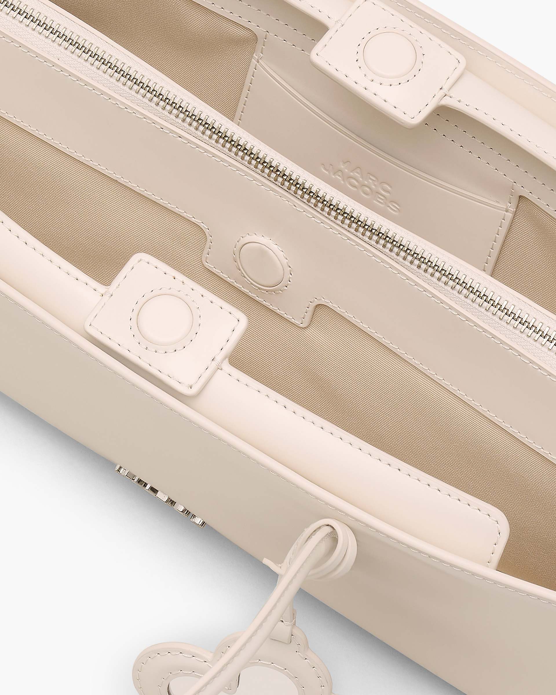 Marc Jacobs Marc Jacobs The Glam Mirror Satchel Cotton White Cotton White