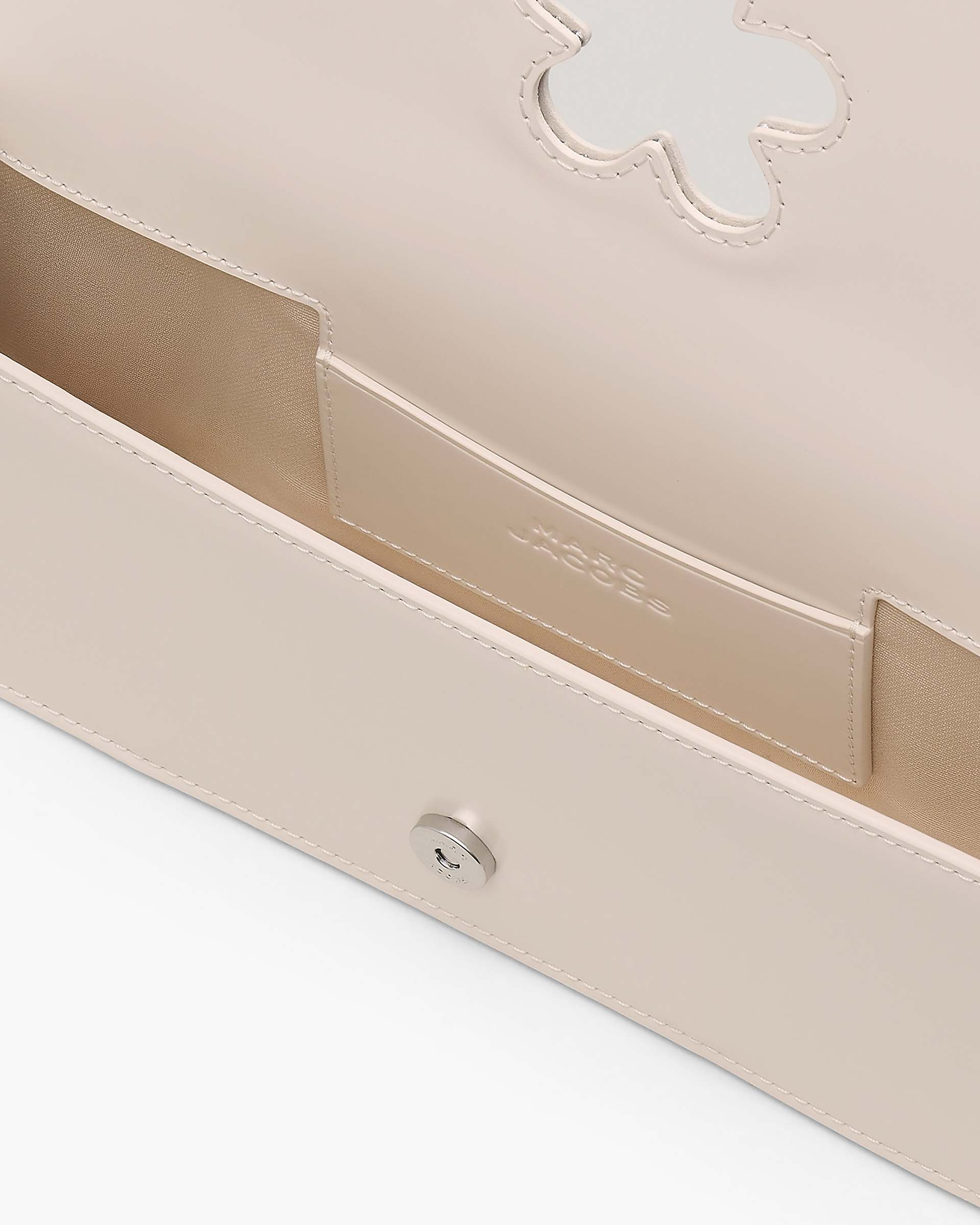 Marc Jacobs Marc Jacobs The Glam Mirror Shoulder Bag Cotton White Cotton White