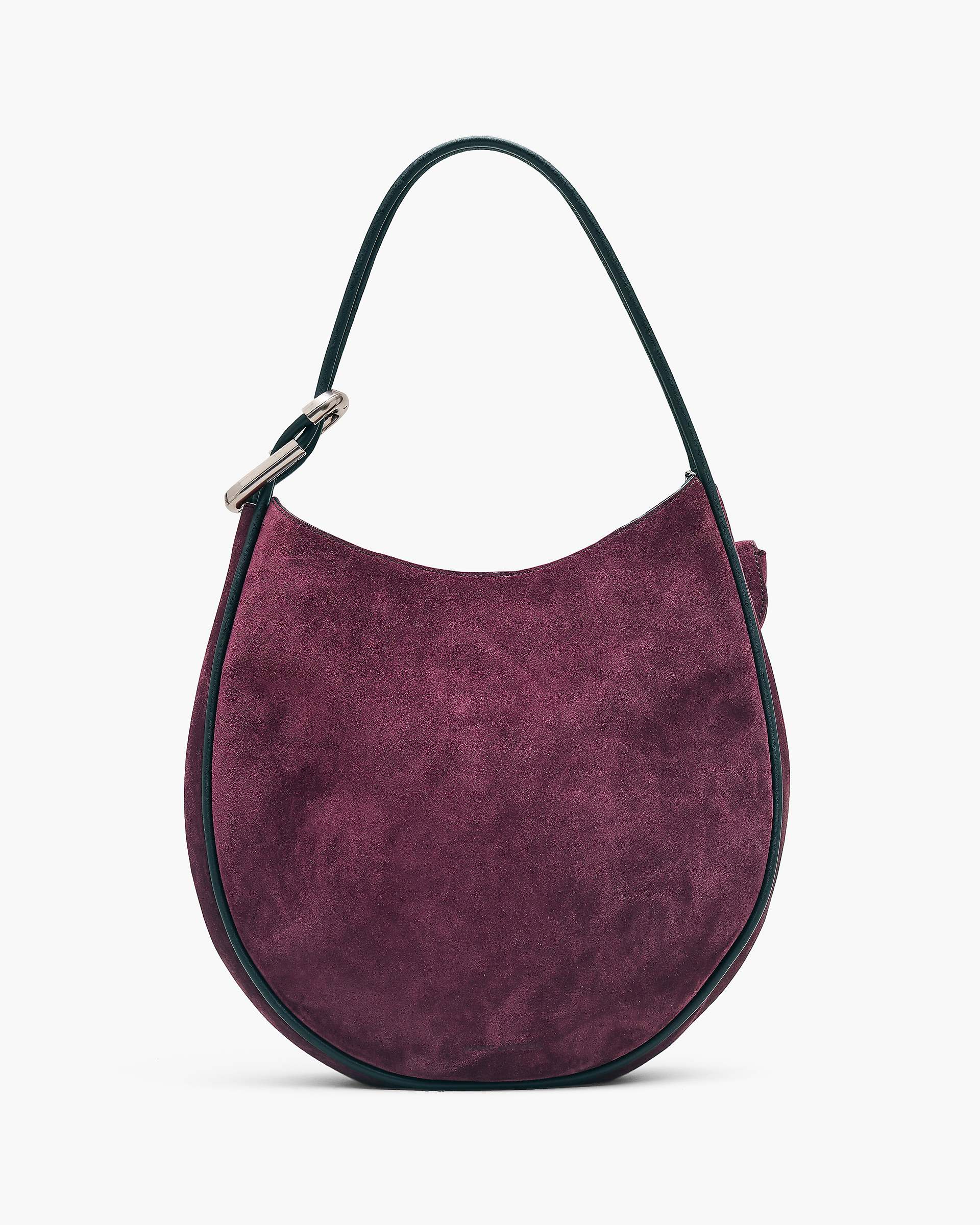 Marc Jacobs Marc Jacobs The Suede Large Dual Hobo Dark Plum Dark Plum