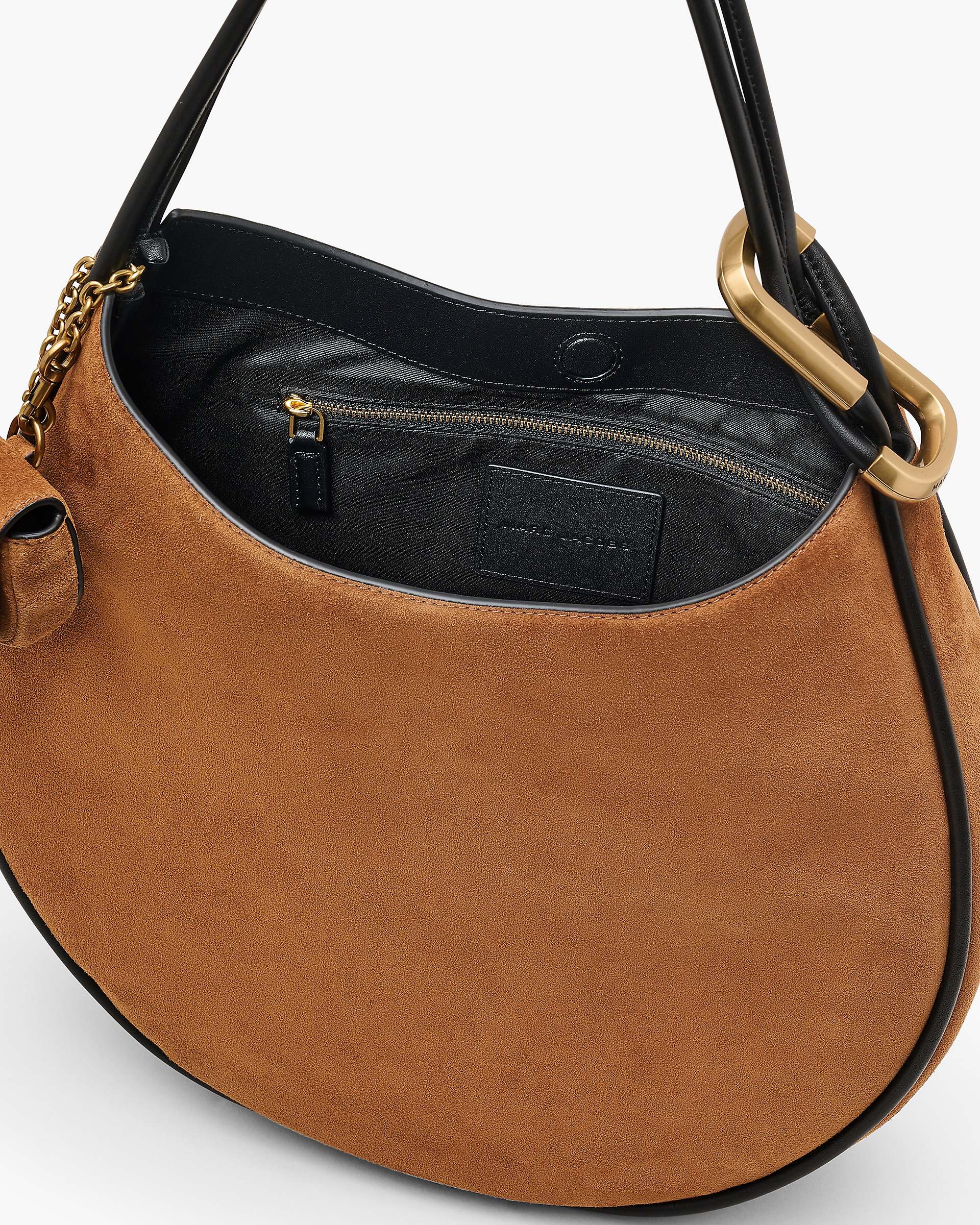 Marc Jacobs Marc Jacobs The Suede Large Dual Hobo Copper Copper