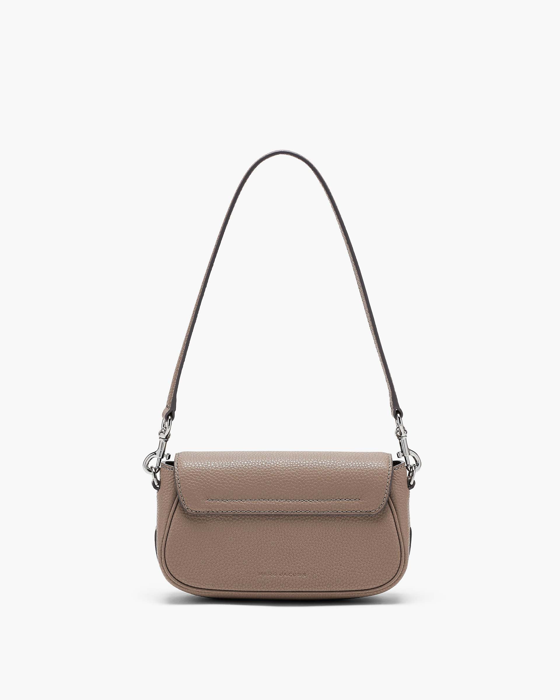 Marc Jacobs Marc Jacobs The Pebble Clover Shoulder Bag Cement Cement