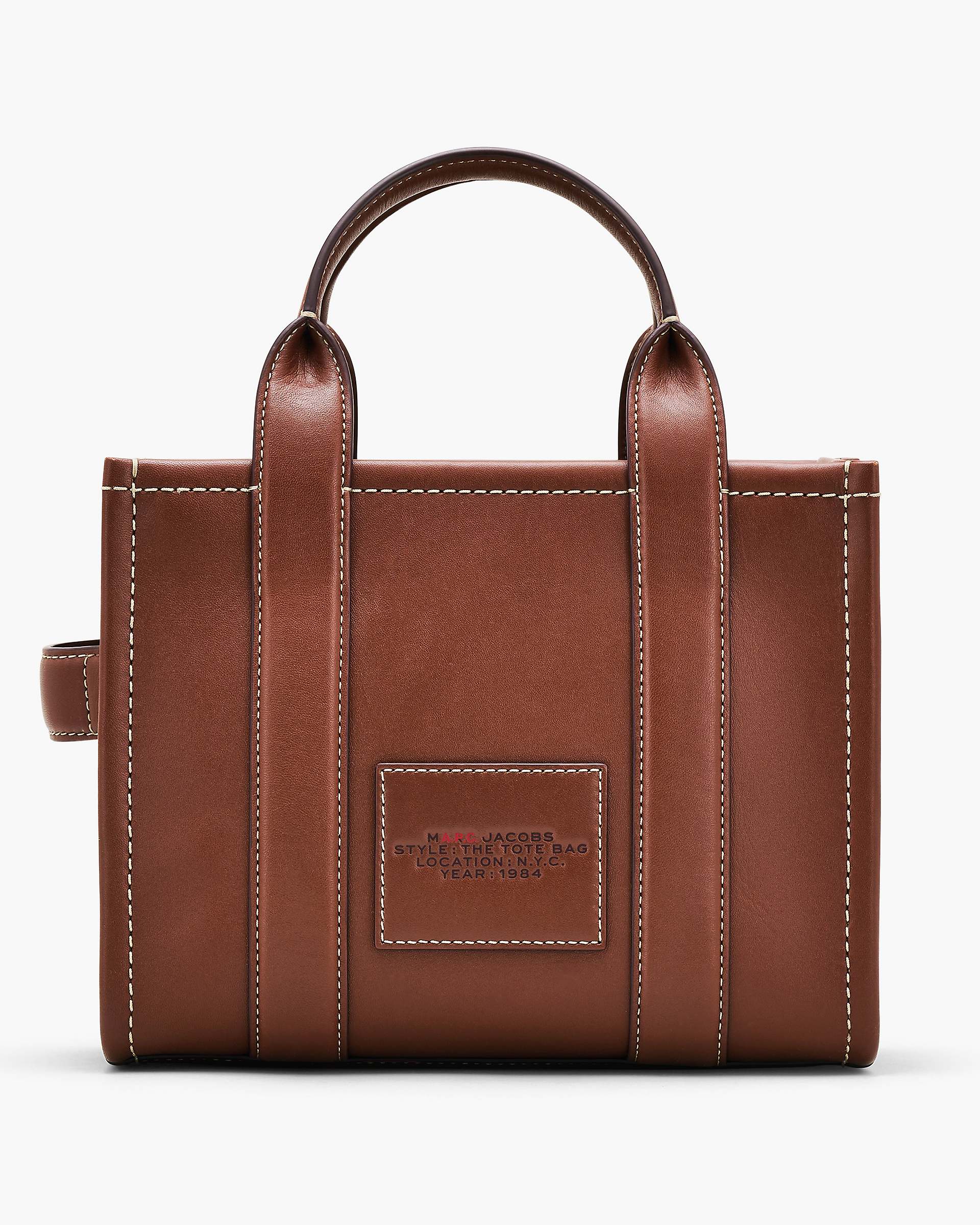 Marc Jacobs Marc Jacobs The A.P.C. X Marc Jacobs Leather Small Tote Bag Hazelnut Hazelnut