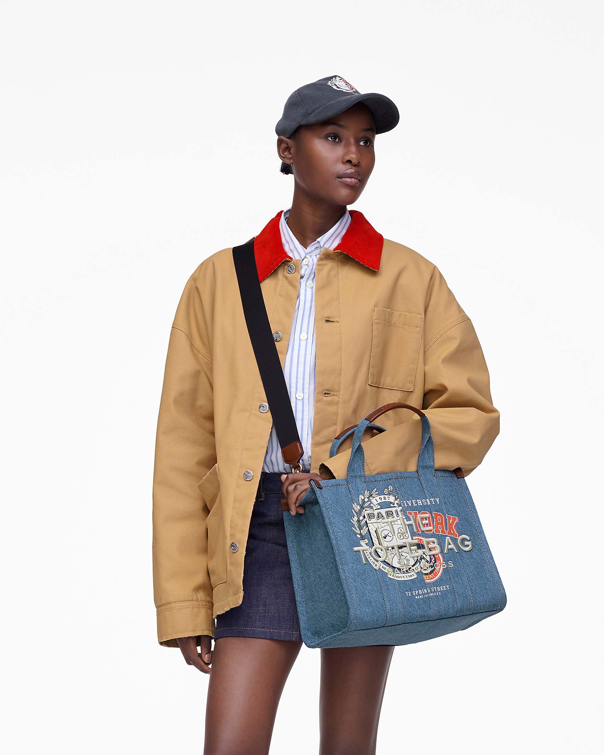 Marc Jacobs Marc Jacobs The A.P.C. X Marc Jacobs Denim Medium Tote Bag Washed Indigo Washed Indigo