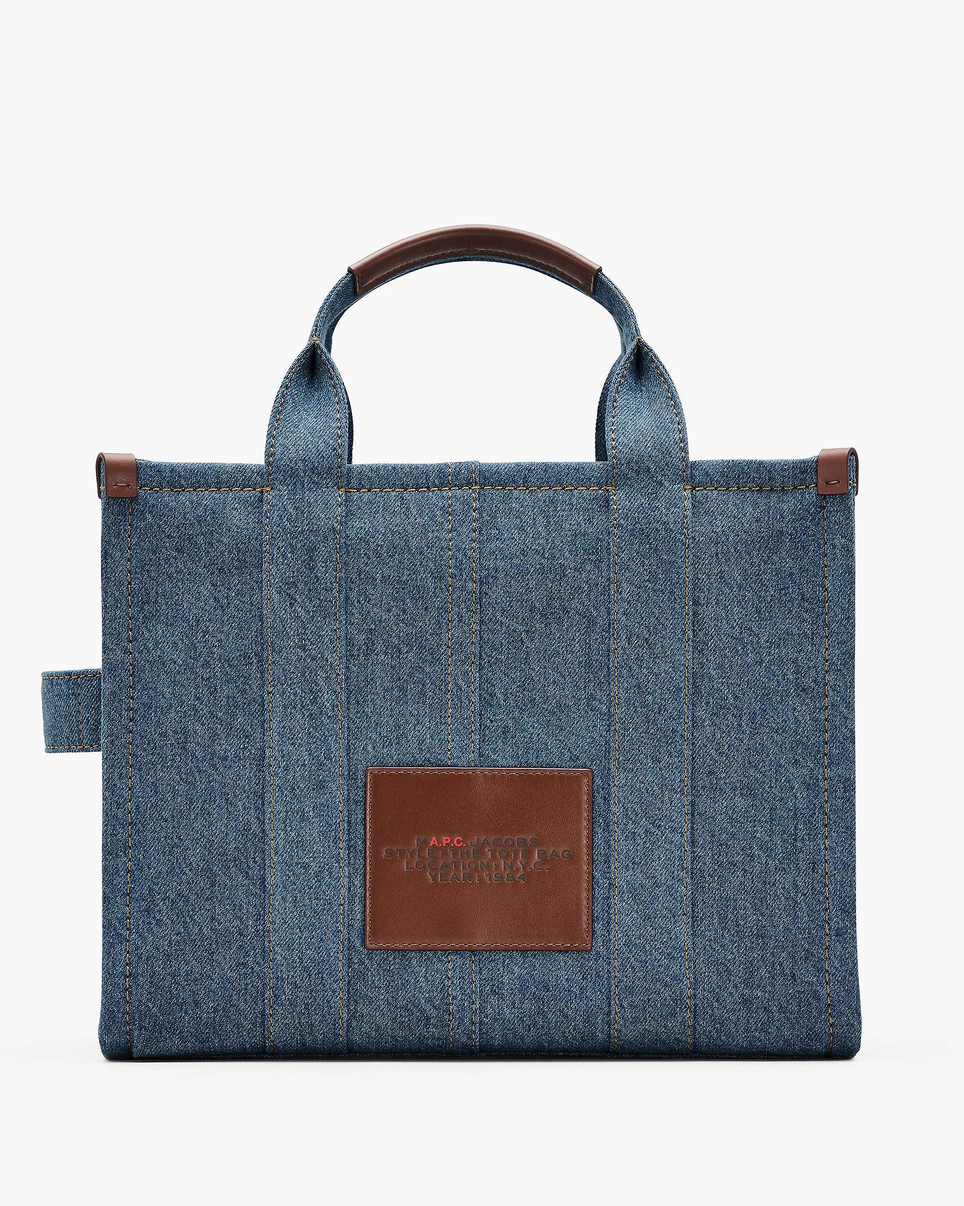 Marc Jacobs Marc Jacobs The A.P.C. X Marc Jacobs Denim Medium Tote Bag Washed Indigo Washed Indigo