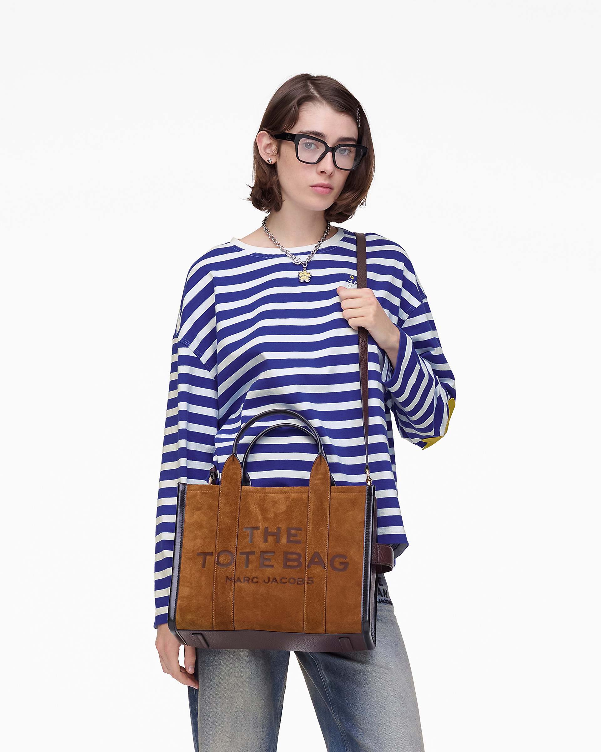 Marc Jacobs Marc Jacobs The Suede Medium Tote Bag Copper Copper