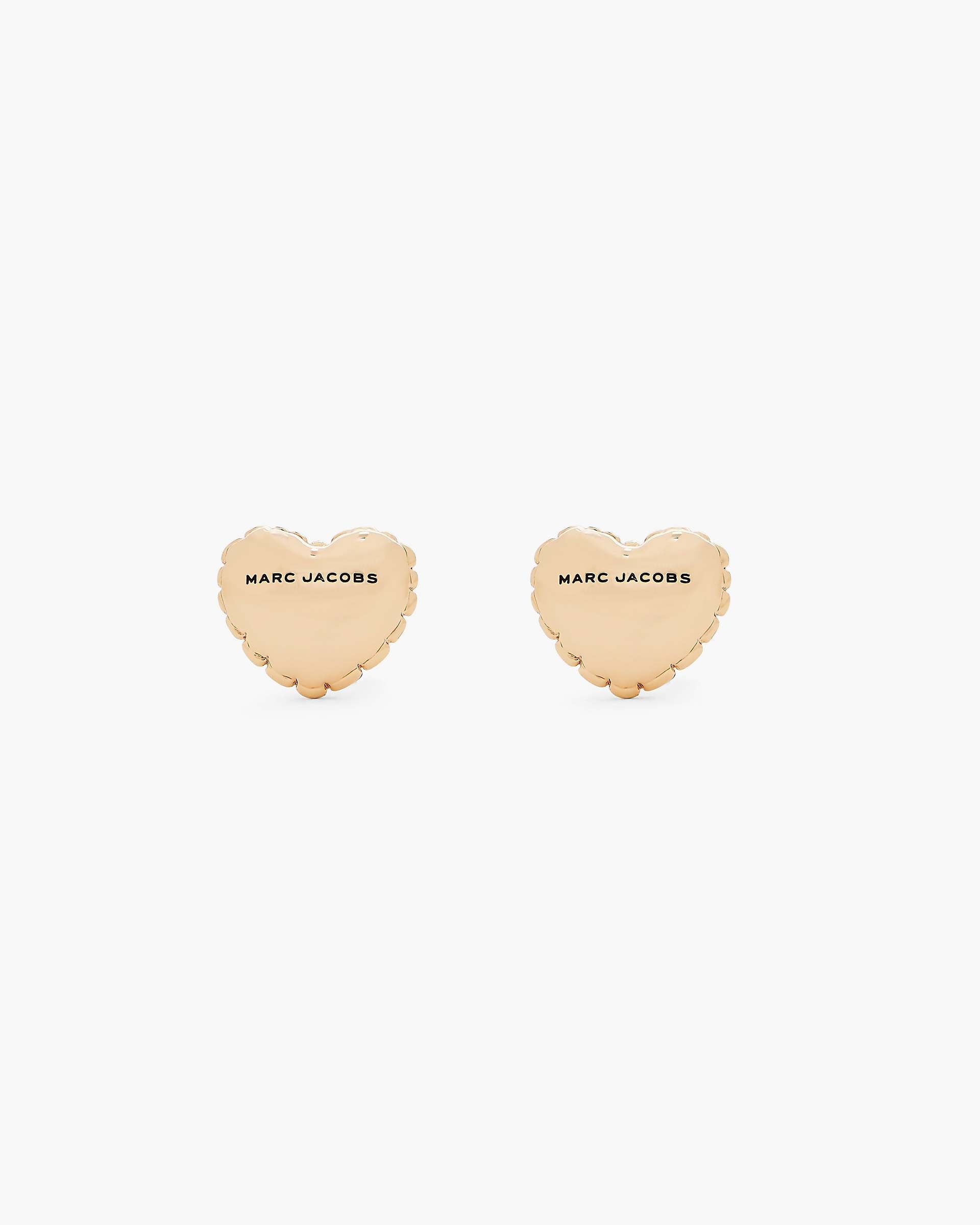 Marc Jacobs Marc Jacobs The Heart Balloon Stud Earrings Light Antique Gold Light Antique Gold