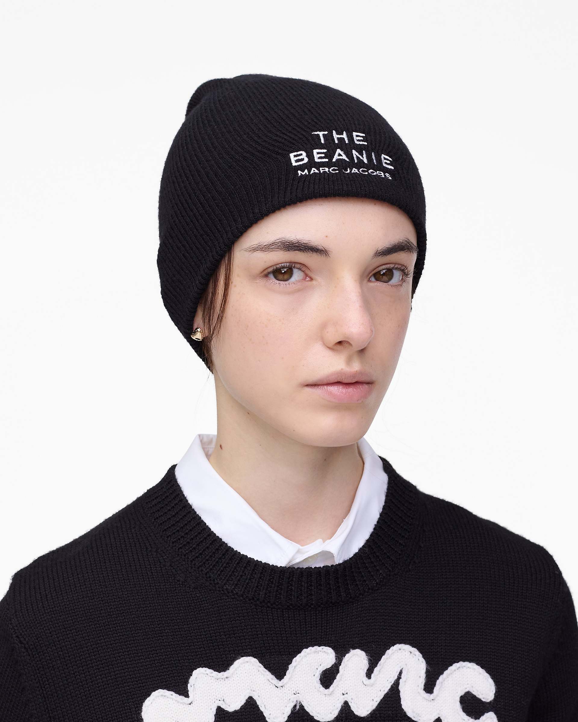 Marc Jacobs Marc Jacobs The Beanie Black Black