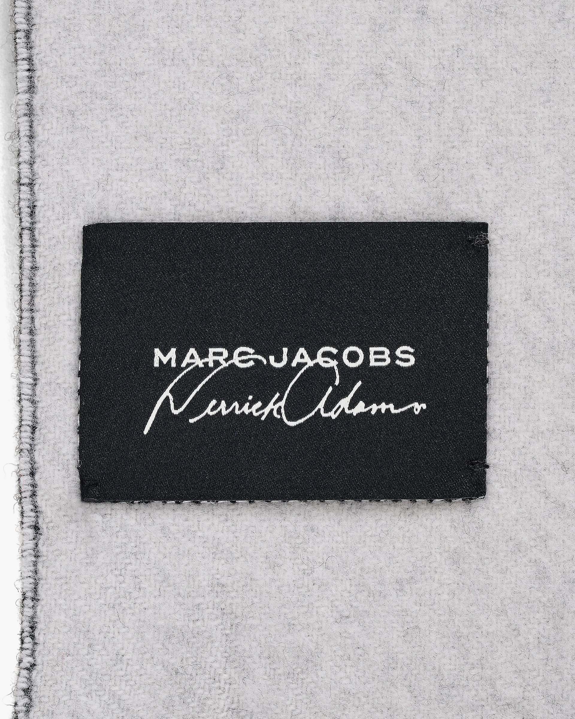 Marc Jacobs Marc Jacobs Derrick Adams X Marc Jacobs Dice Wool Scarf Black Multi Black Multi