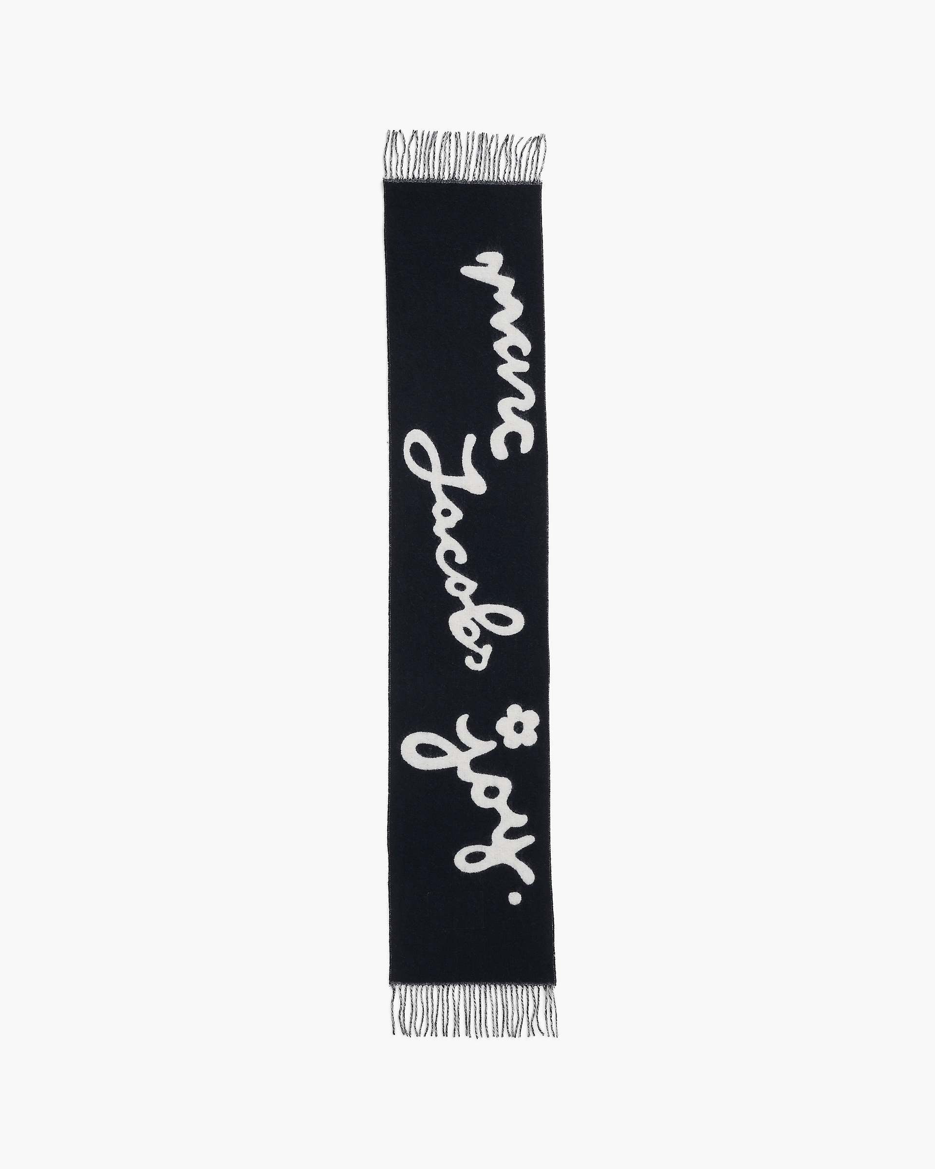 Marc Jacobs Marc Jacobs Marc Is Joy Scarf Black Black