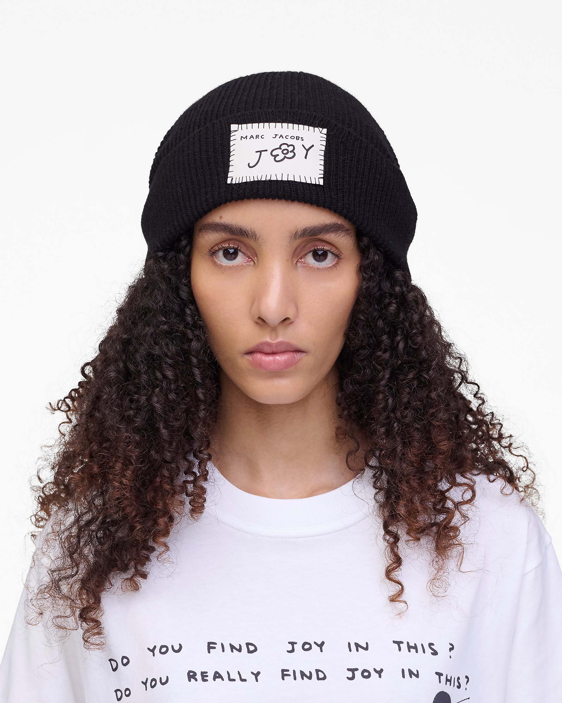 Marc Jacobs Marc Jacobs David Shrigley X Marc Jacobs Joy Beanie Black Multi Black Multi