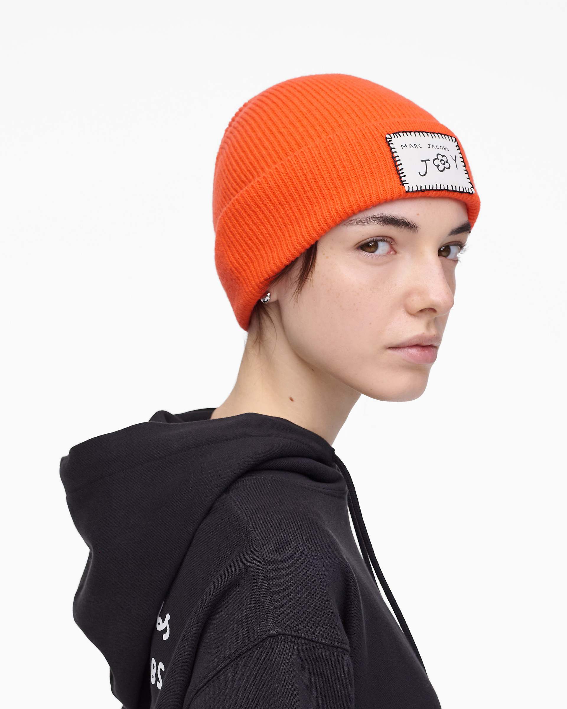 Marc Jacobs Marc Jacobs David Shrigley X Marc Jacobs Joy Beanie Orange Multi Orange Multi