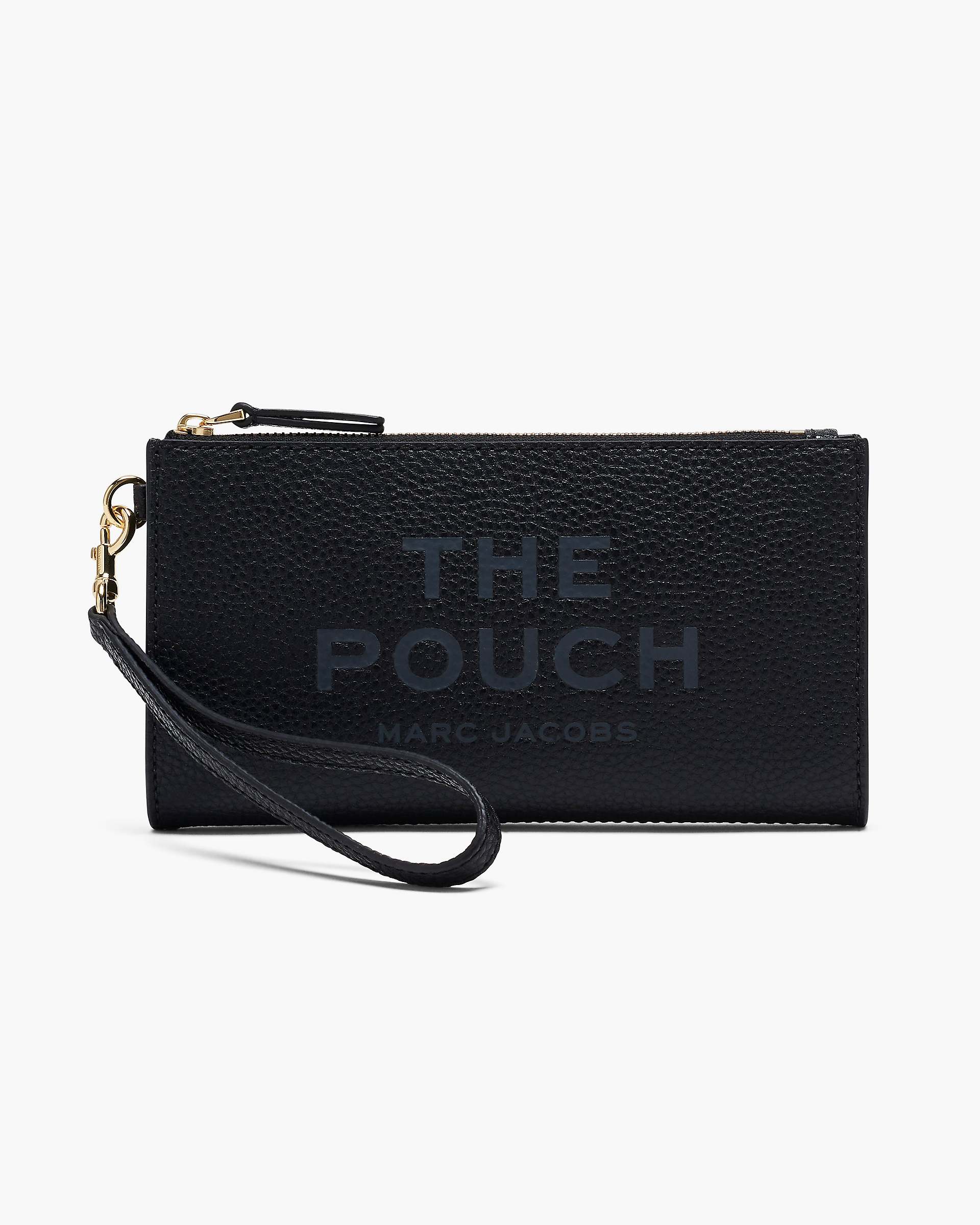 Marc Jacobs Marc Jacobs The Leather Pouch Black Black