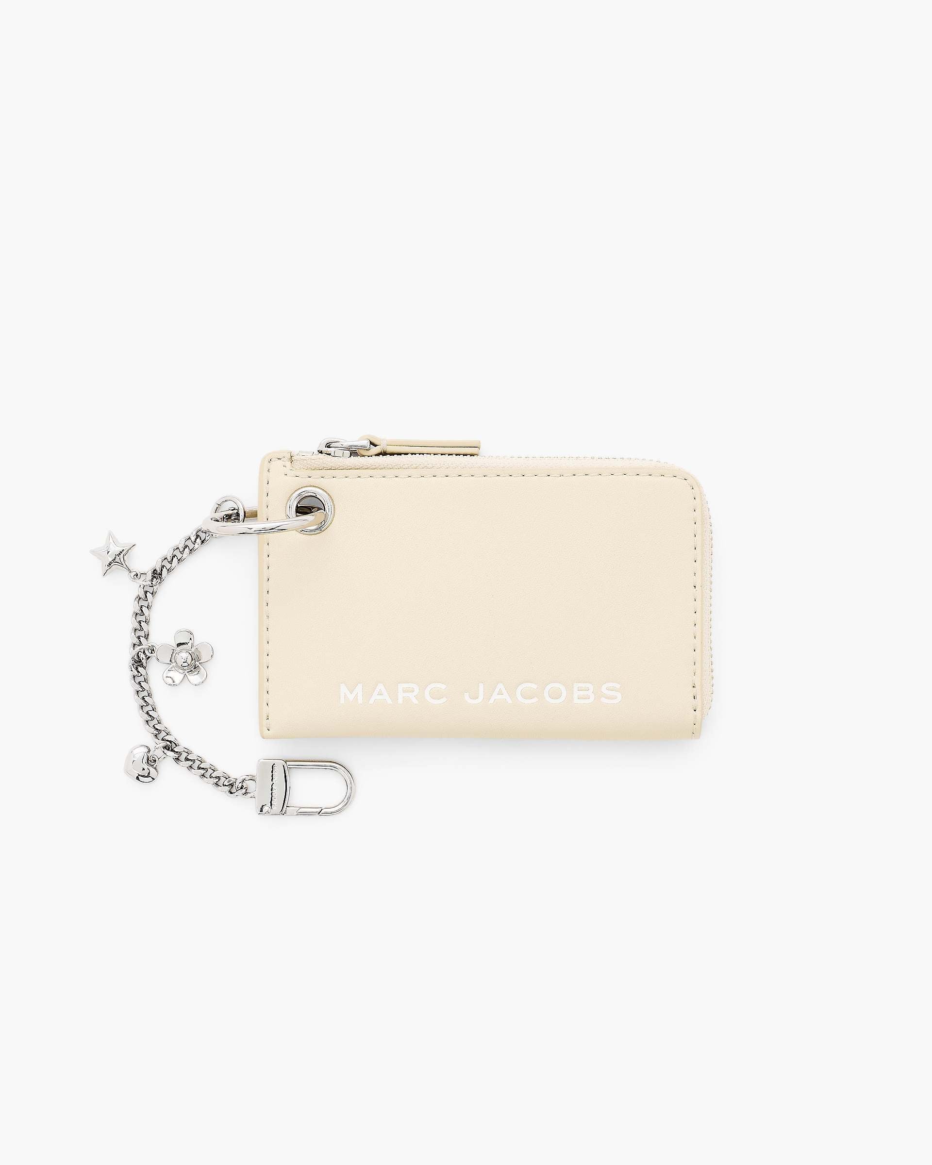 Marc Jacobs Marc Jacobs The Top Zip Charm Wallet Cloud White Cloud White