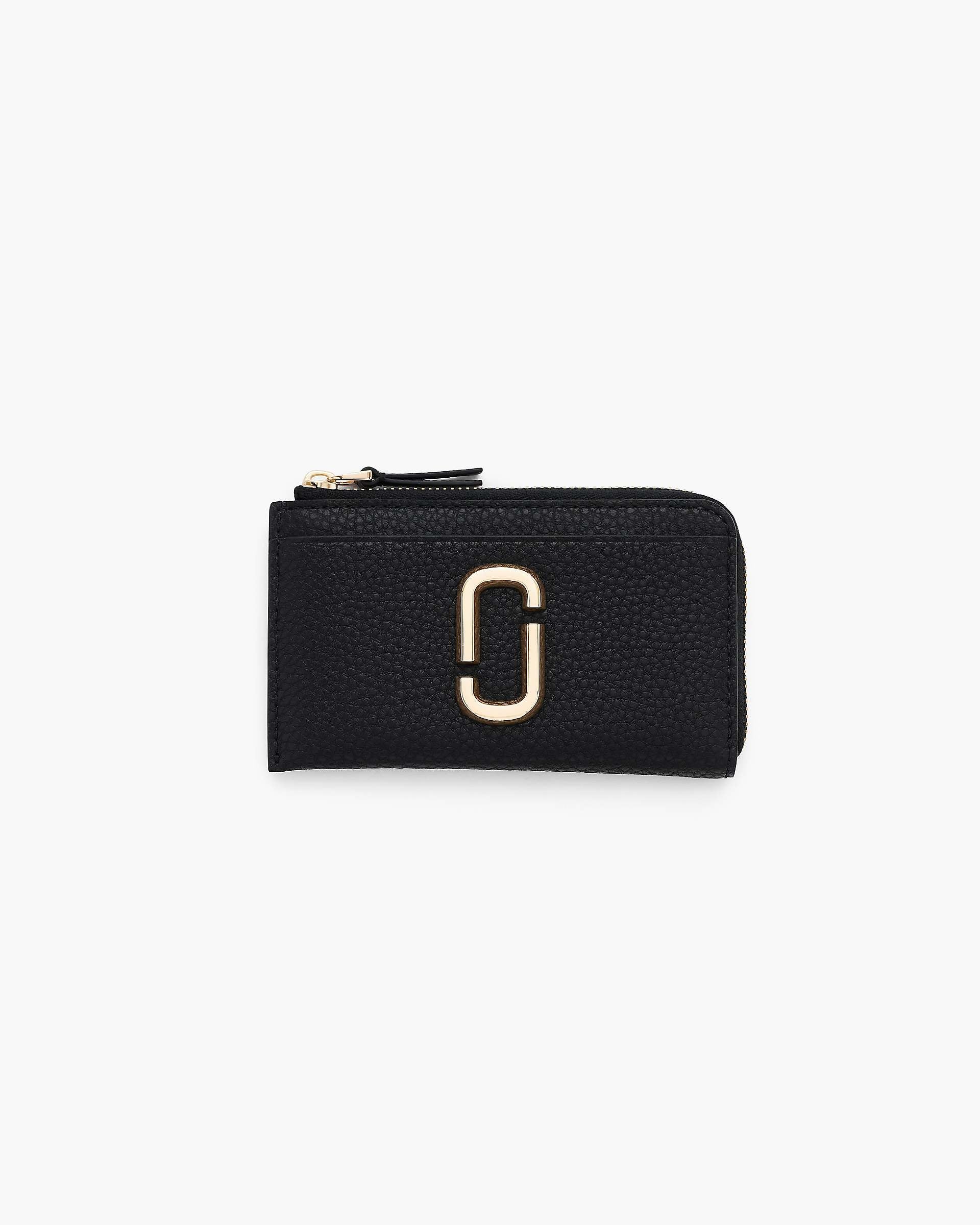 Marc Jacobs Marc Jacobs The Pebble J Marc Top Zip Multi Wallet Black Black