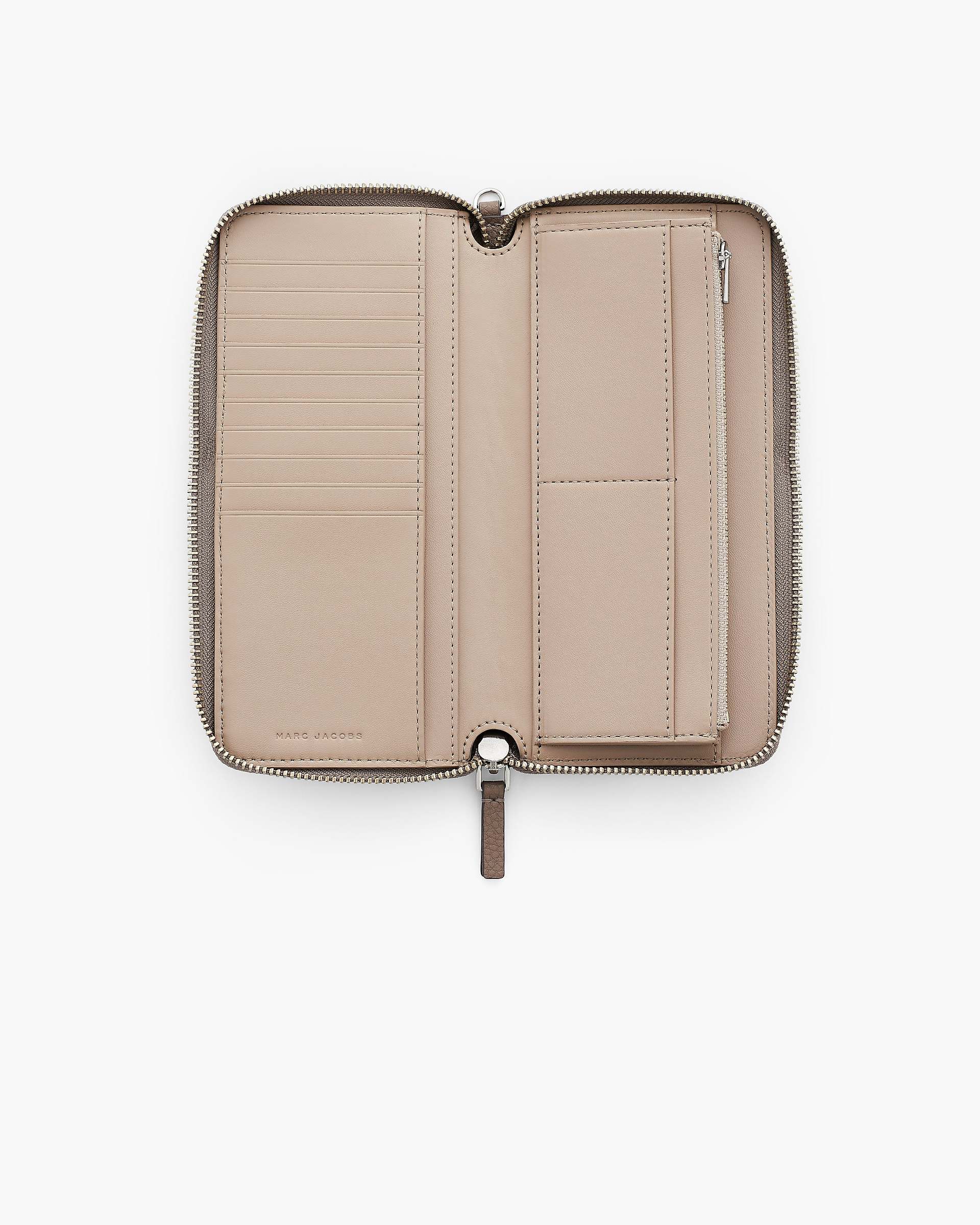 Marc Jacobs Marc Jacobs The Pebble J Marc Continental Wallet Cement Cement