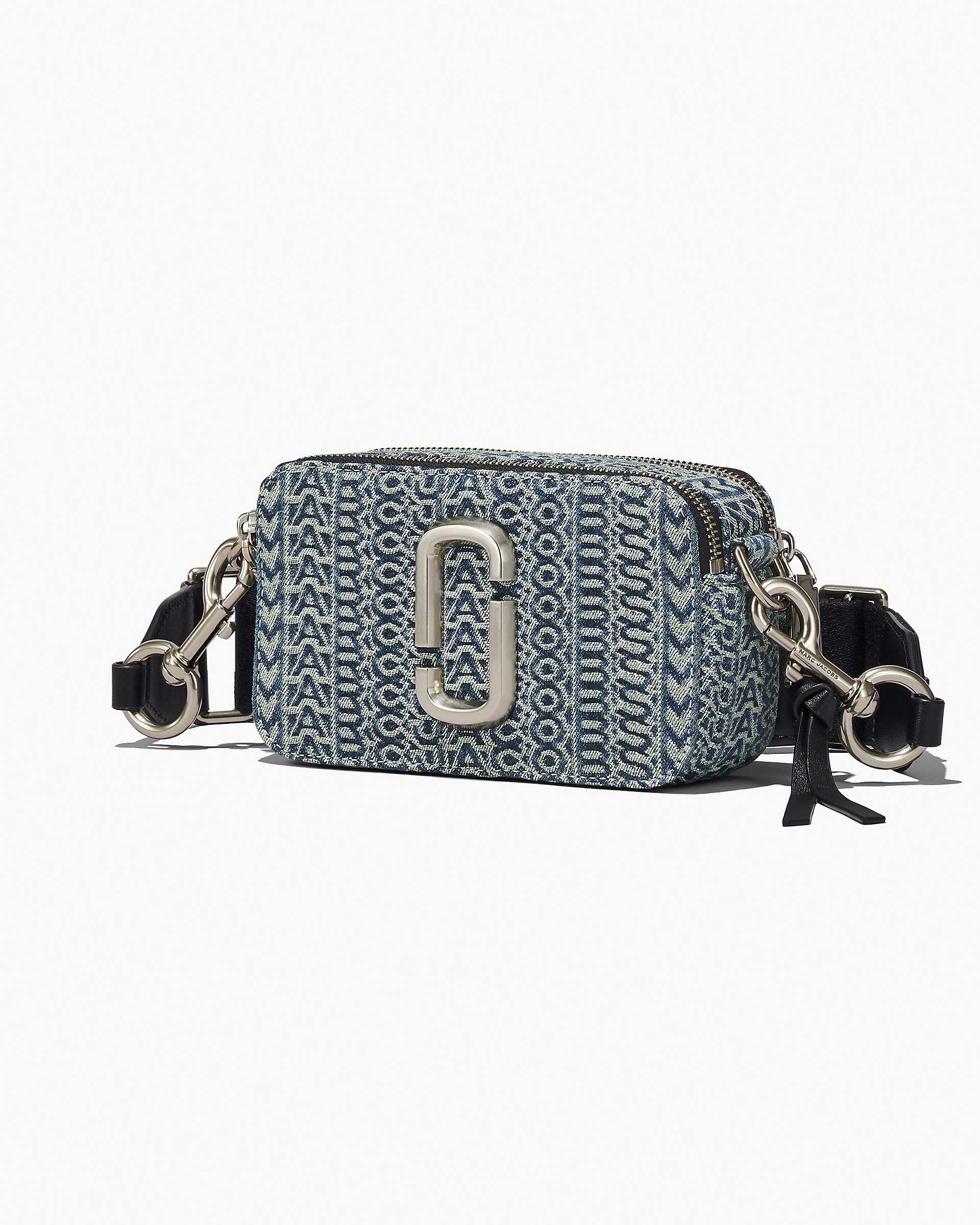 Marc Jacobs Marc Jacobs The Washed Monogram Denim Snapshot Sun Faded Denim Sun Faded Denim
