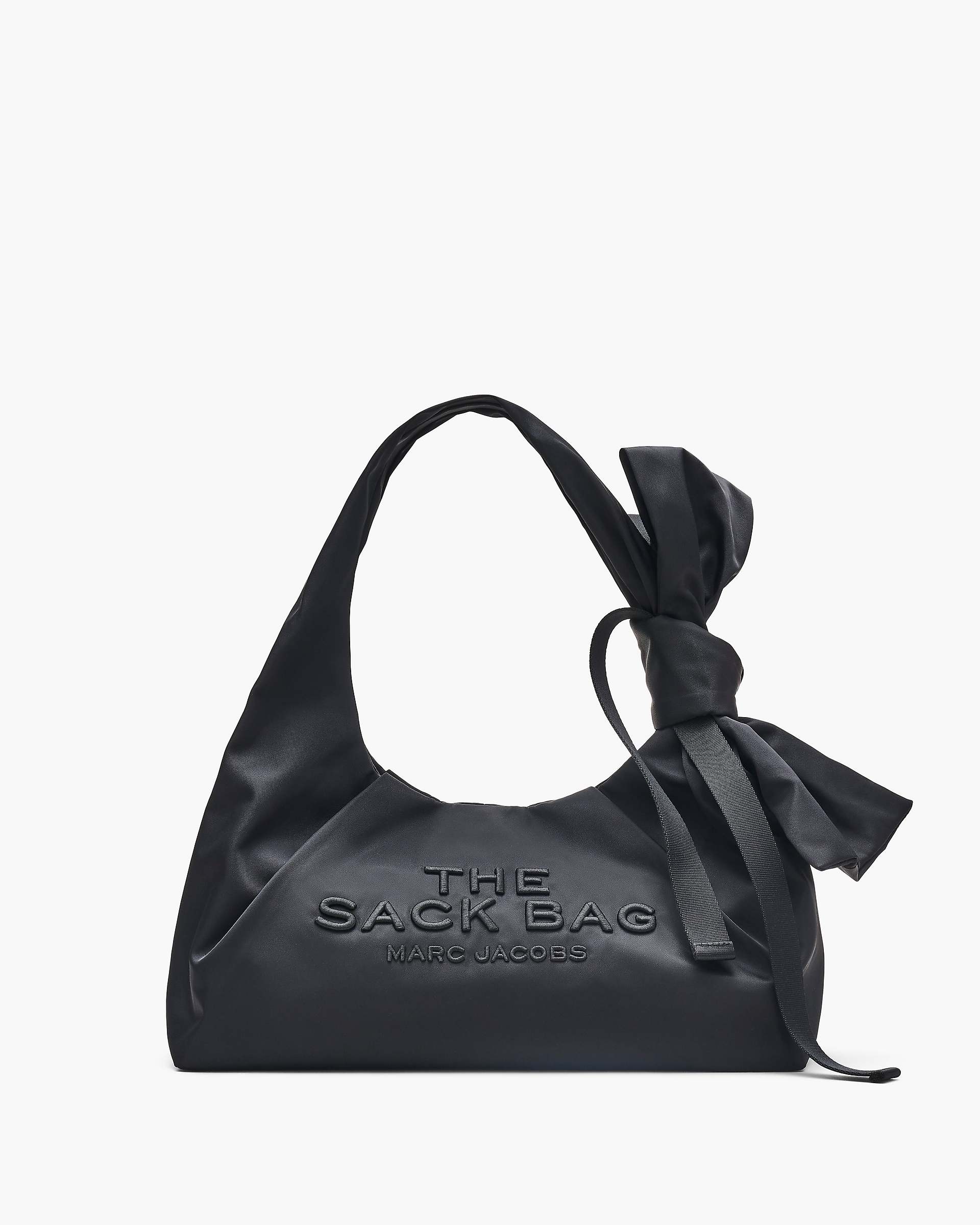 Marc Jacobs Marc Jacobs The Bow Nylon Sack Bag Black Black