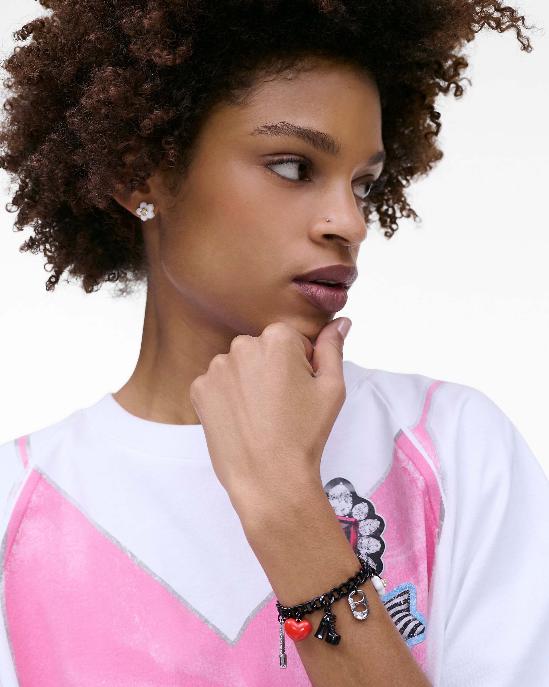 Marc Jacobs Marc Jacobs The Collector Charm Bracelet Black Multi Black Multi