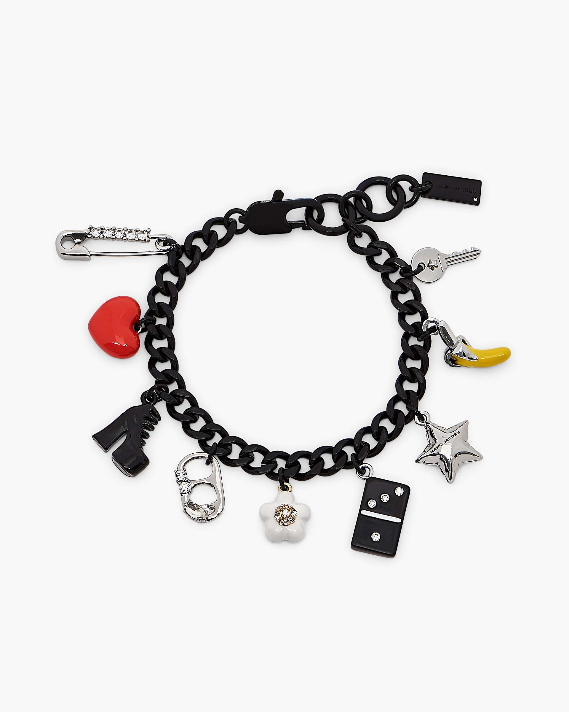 Marc Jacobs Marc Jacobs The Collector Charm Bracelet Black Multi Black Multi