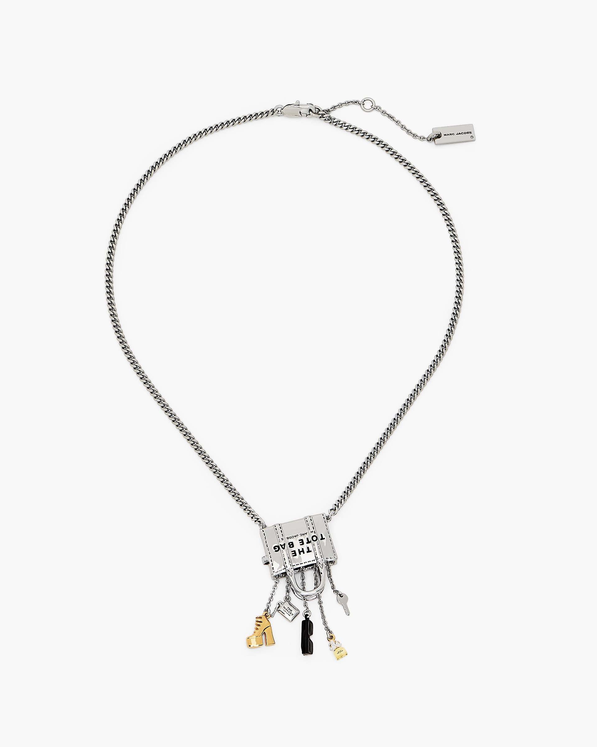 Marc Jacobs Marc Jacobs The Bag Life Charm Necklace Gold/Silver Gold/silver