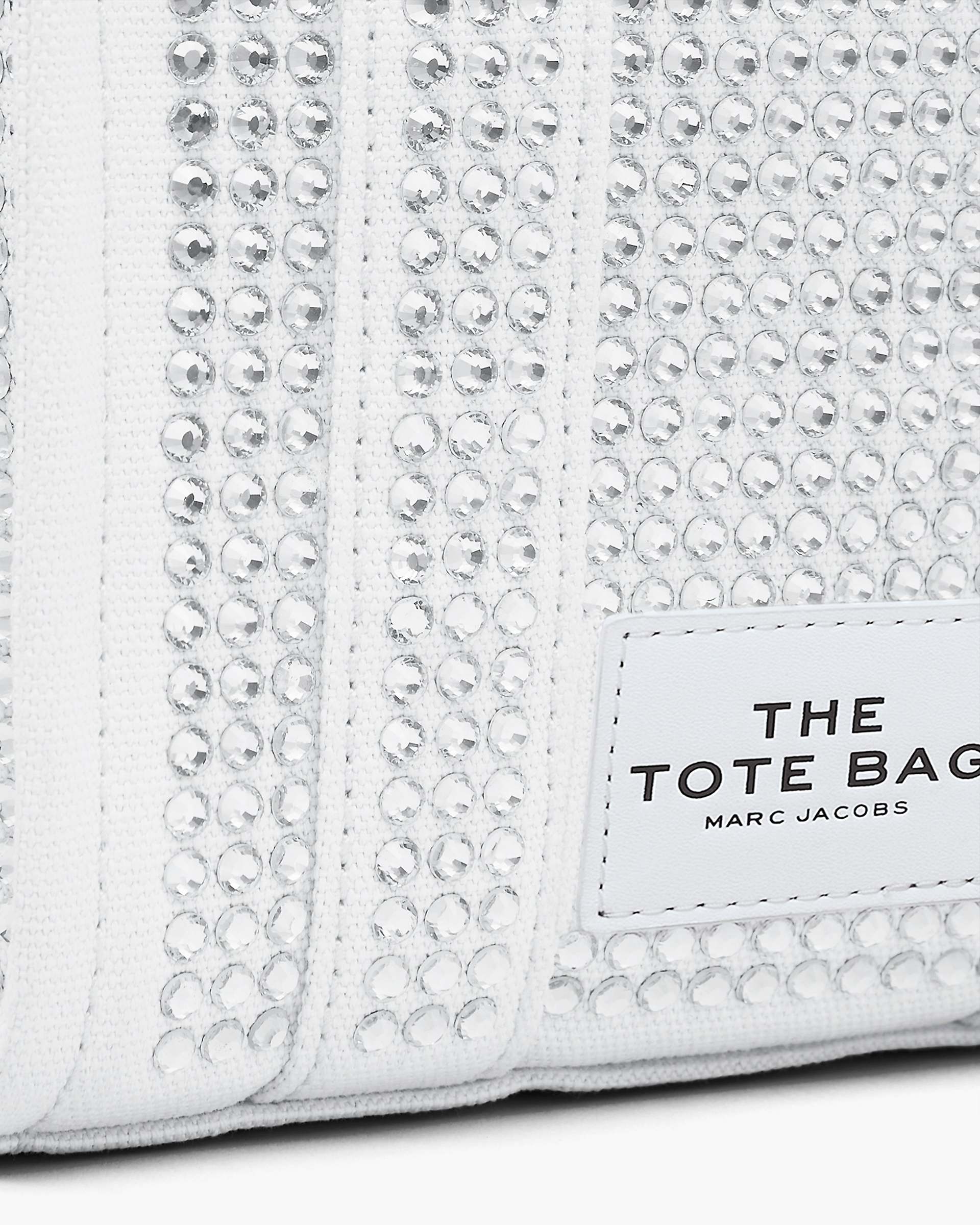 Marc Jacobs Marc Jacobs The Crystal Canvas Crossbody Tote Bag White Crystal White Crystal