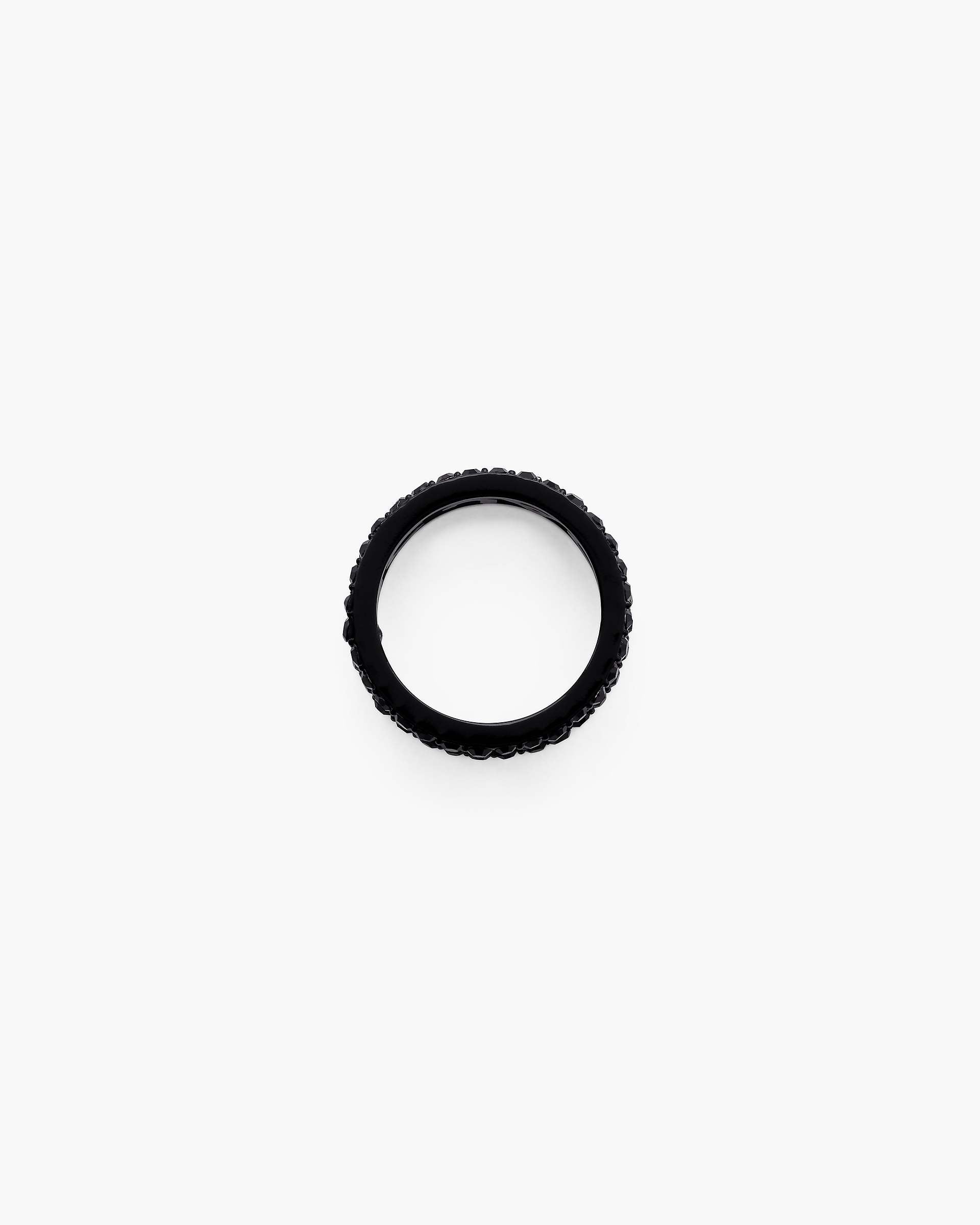 Marc Jacobs Marc Jacobs The Monogram Pave Ring Black/Black Crystal Black/black Crystal
