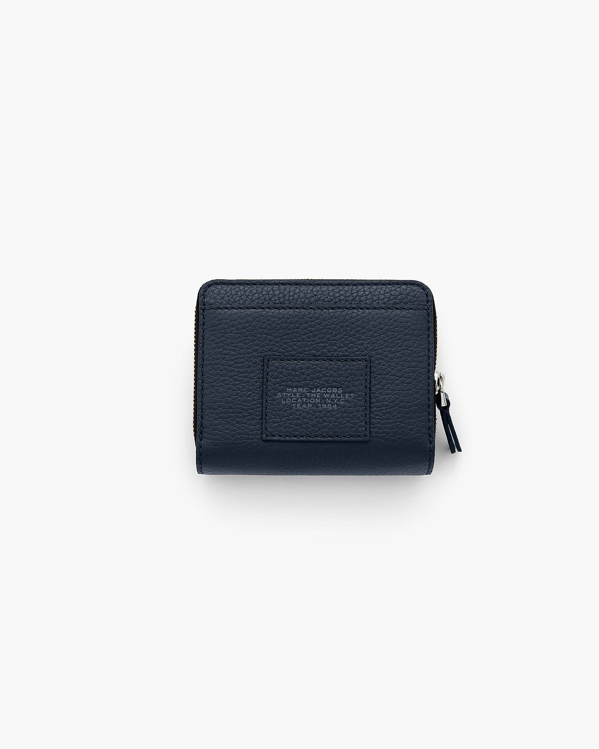 Marc Jacobs Marc Jacobs The Leather Mini Compact Wallet Blue Sea Blue Sea
