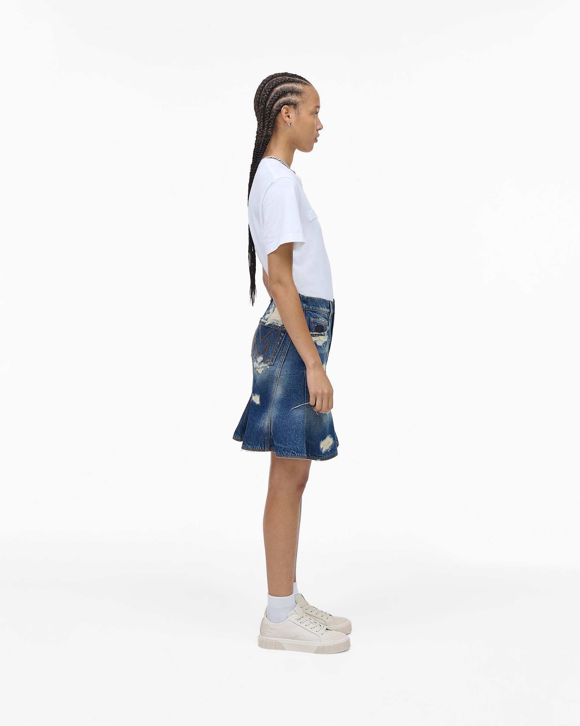 Marc Jacobs Marc Jacobs The Leather Sneaker Cotton White Cotton White