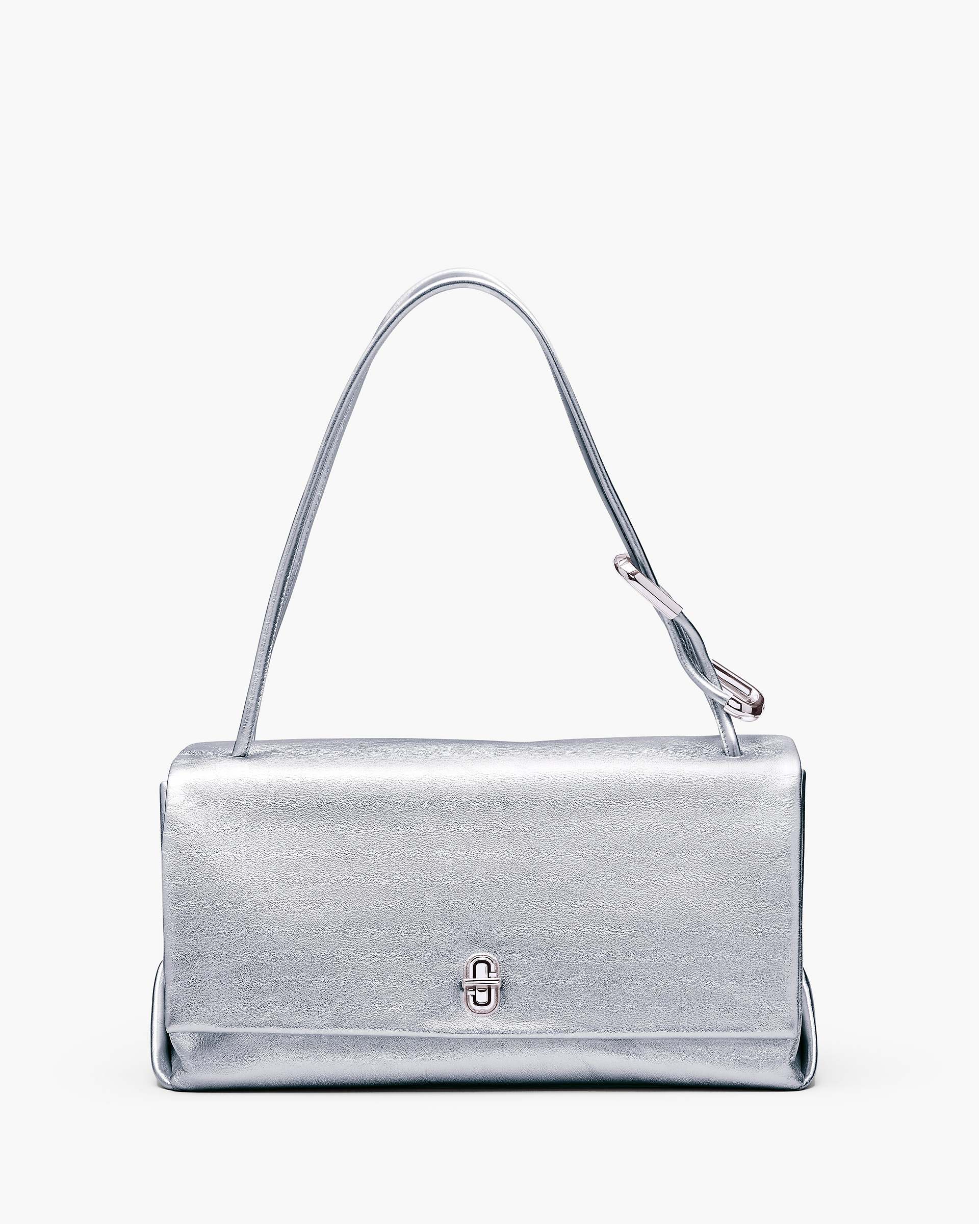 Marc Jacobs Marc Jacobs The Metallic Large Dual Bag Silver Silver