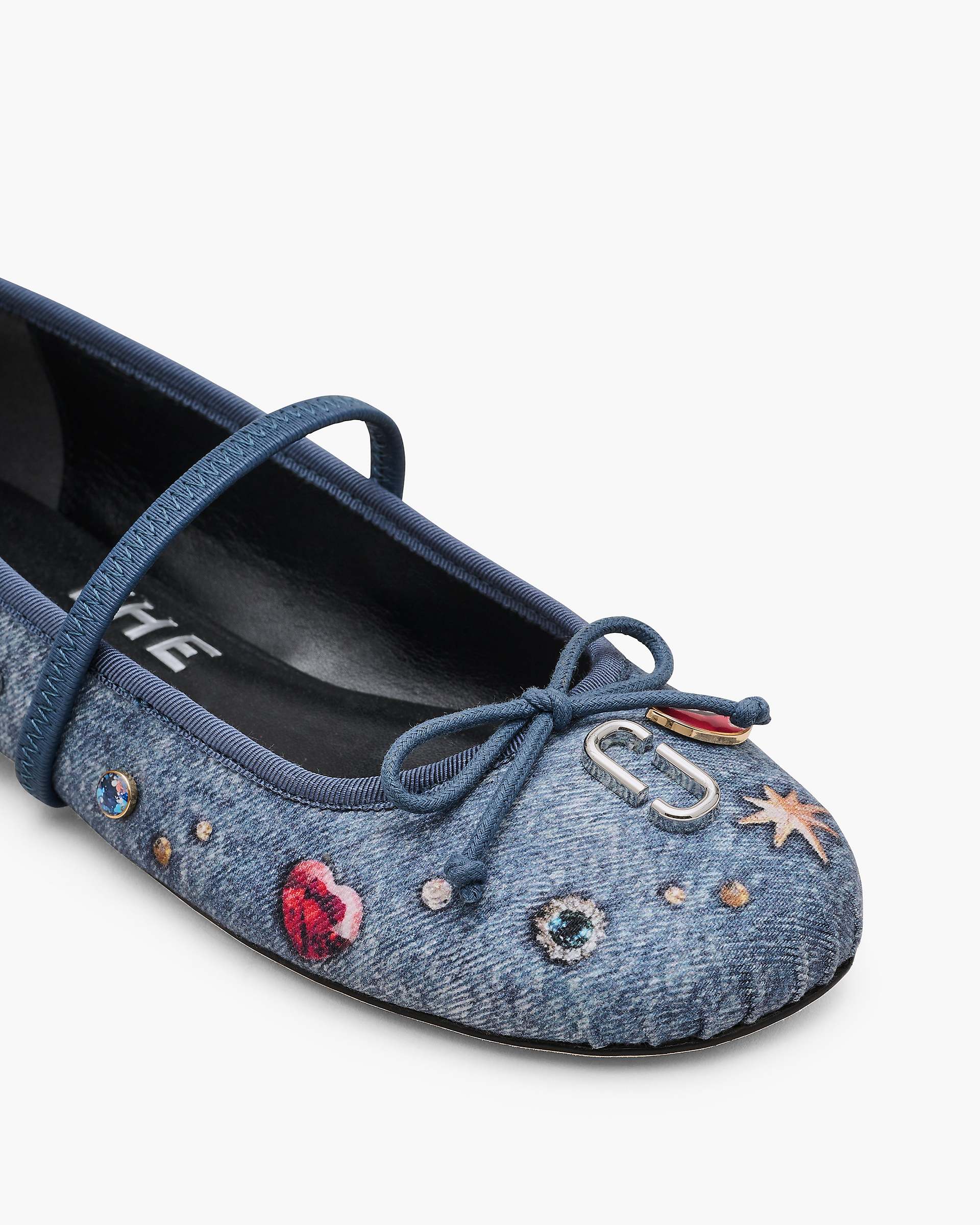 Marc Jacobs Marc Jacobs The Trinket Charm Sabrina Ballerina Medium Wash Multi Medium Wash Multi