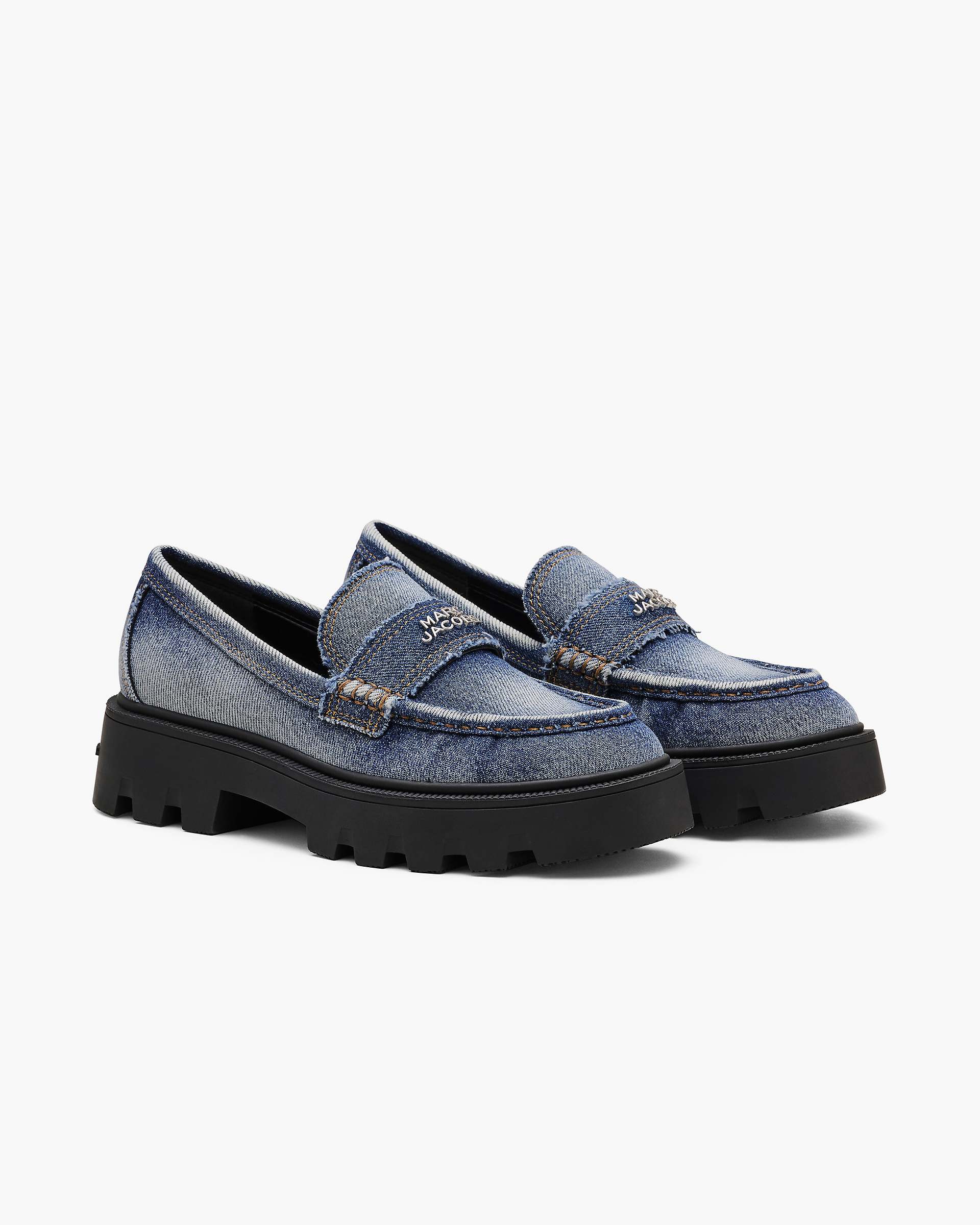 Marc Jacobs Marc Jacobs The Faded Denim Frankie Loafer Faded Vintage Indigo Faded Vintage Indigo