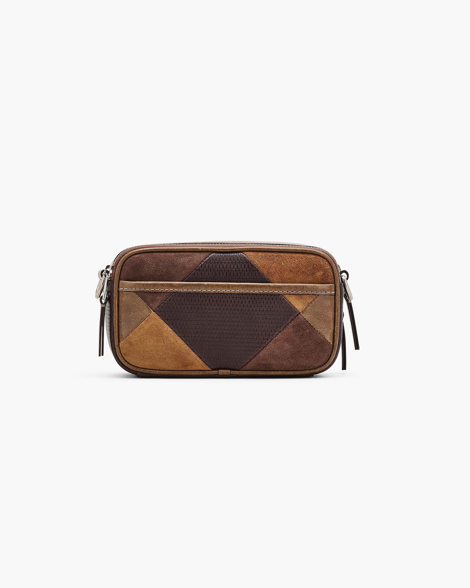 Marc Jacobs Marc Jacobs The Suede Patchwork Snapshot Brown Multi Brown Multi