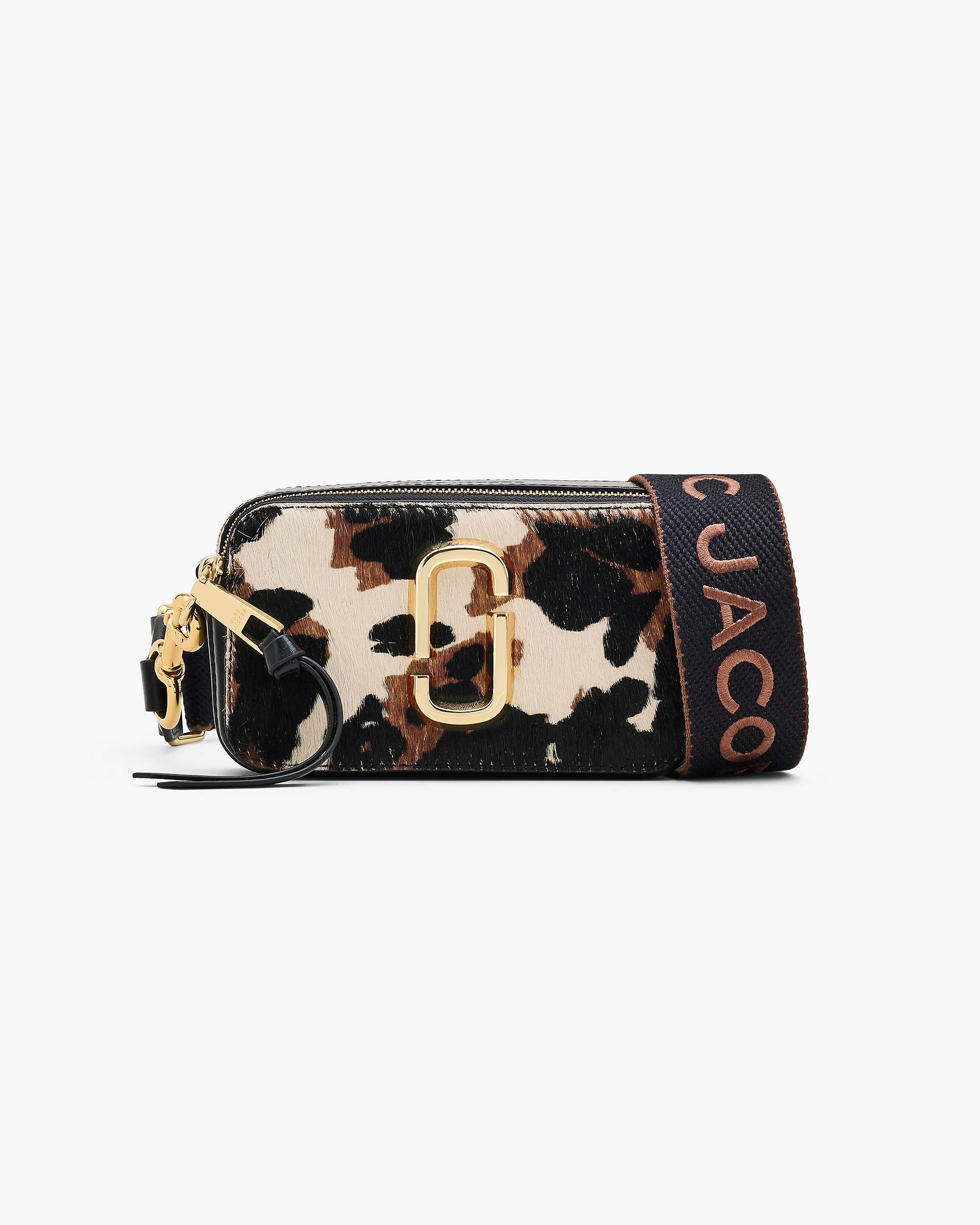 Marc Jacobs Marc Jacobs The Cow Haircalf Snapshot Mocha Multi Mocha Multi
