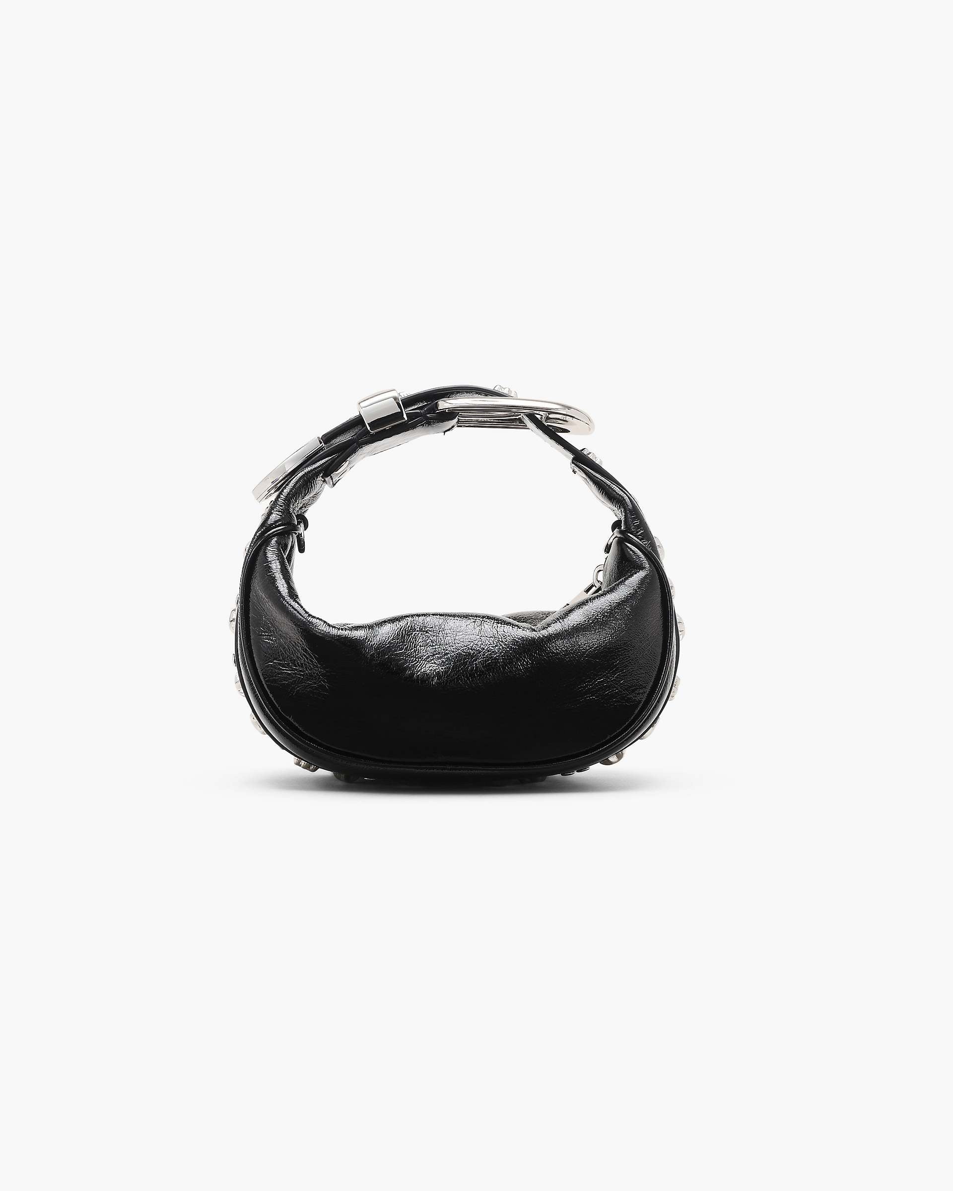 Marc Jacobs Marc Jacobs The Crinkle Patent Party Bag Black Black